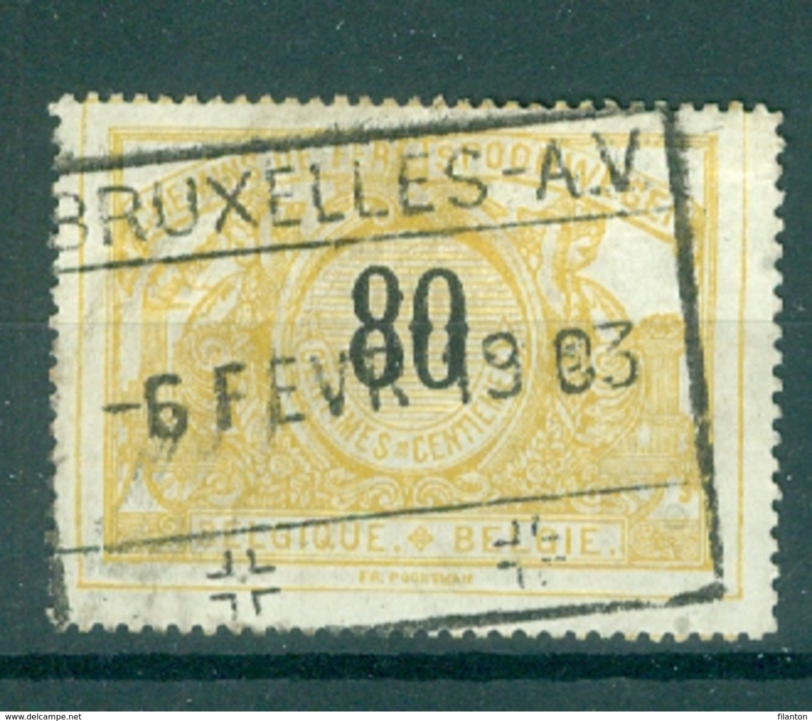 BELGIE - OBP Nr TR 24 - Cachet  "BRUXELLES - A. V." - (ref. 10.007) - Sonstige & Ohne Zuordnung