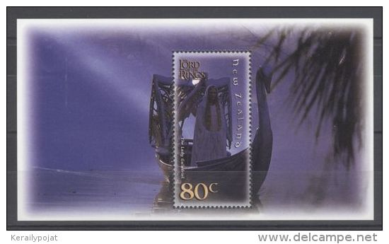 New Zealand - 2001 Lord Of The Rings 80c Block MNH__(TH-10646) - Hojas Bloque