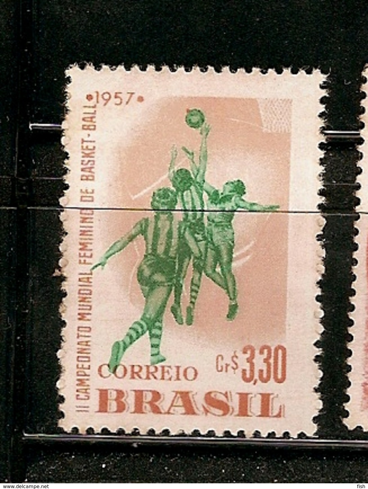 Brazil * & The 2nd Basket-Ball World Championship, 1954 (594) - Ongebruikt