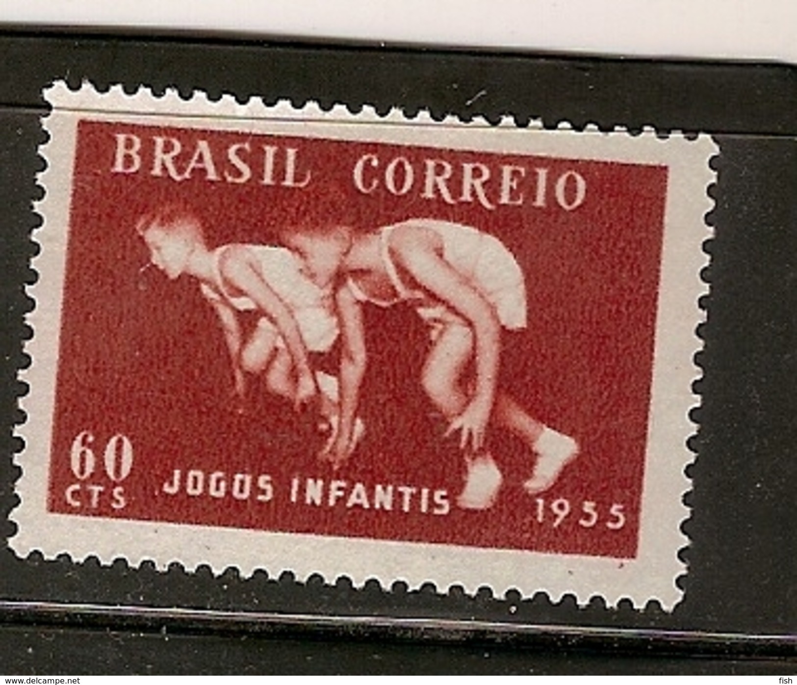 Brazil ** & Children's Games 1955 (605) - Unused Stamps