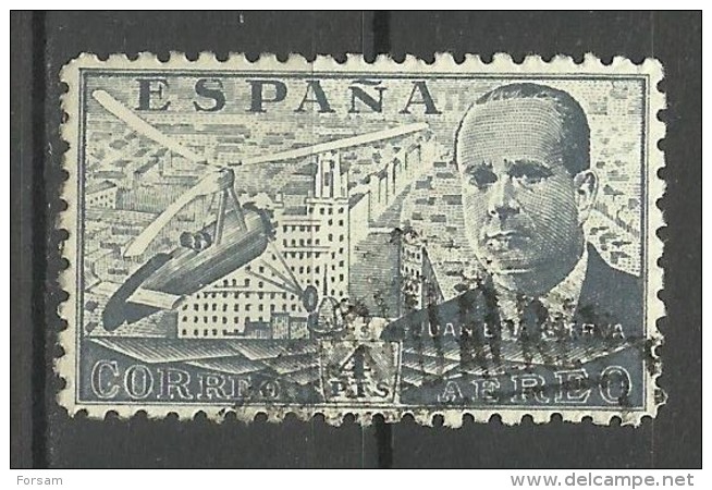 SPAIN..1939..Michel # 827...used. - Oblitérés