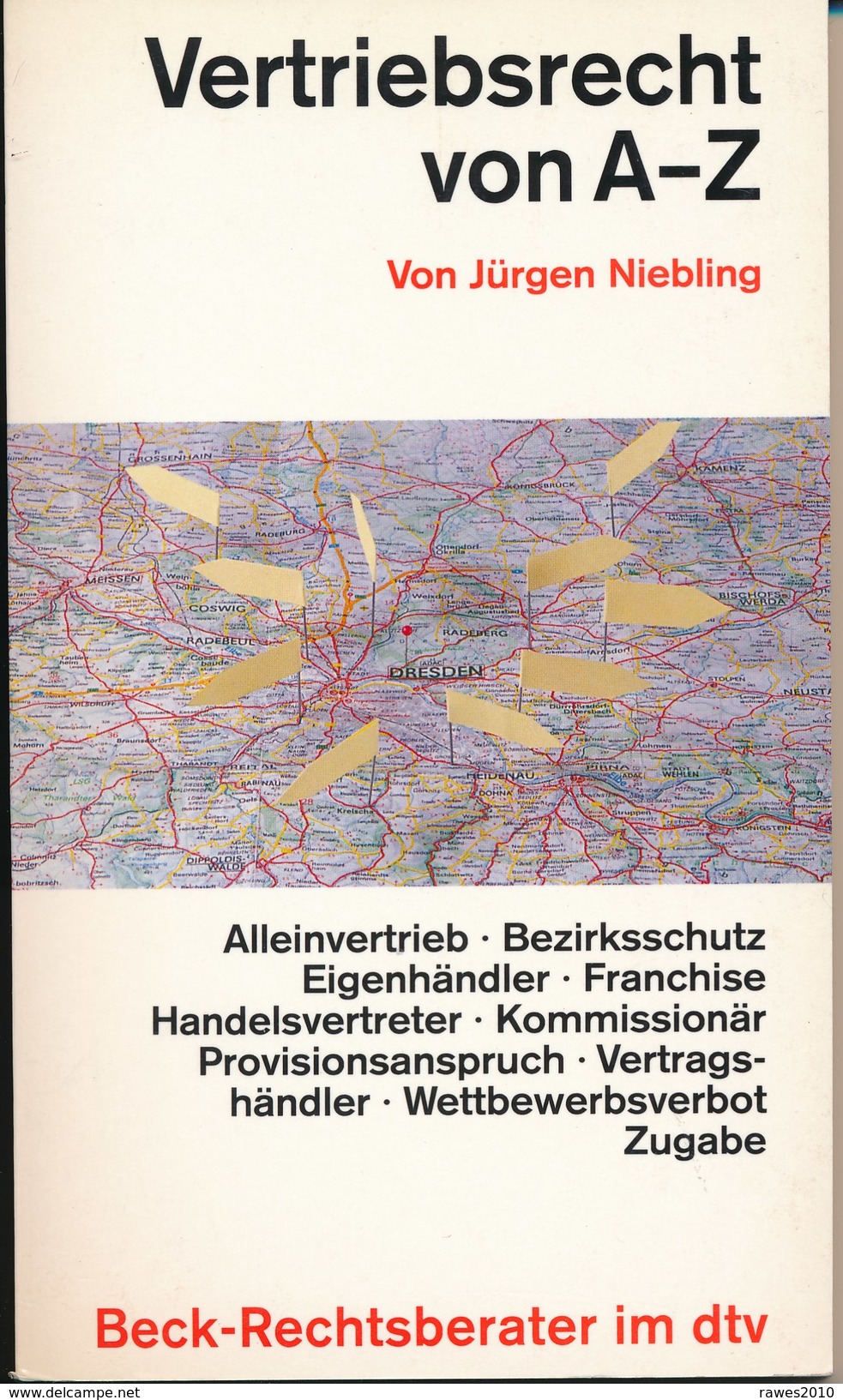 Buch: Niebling: Vertriebsrecht Von A-Z Beck-Rechtsberater 1991 146 Seiten - Law