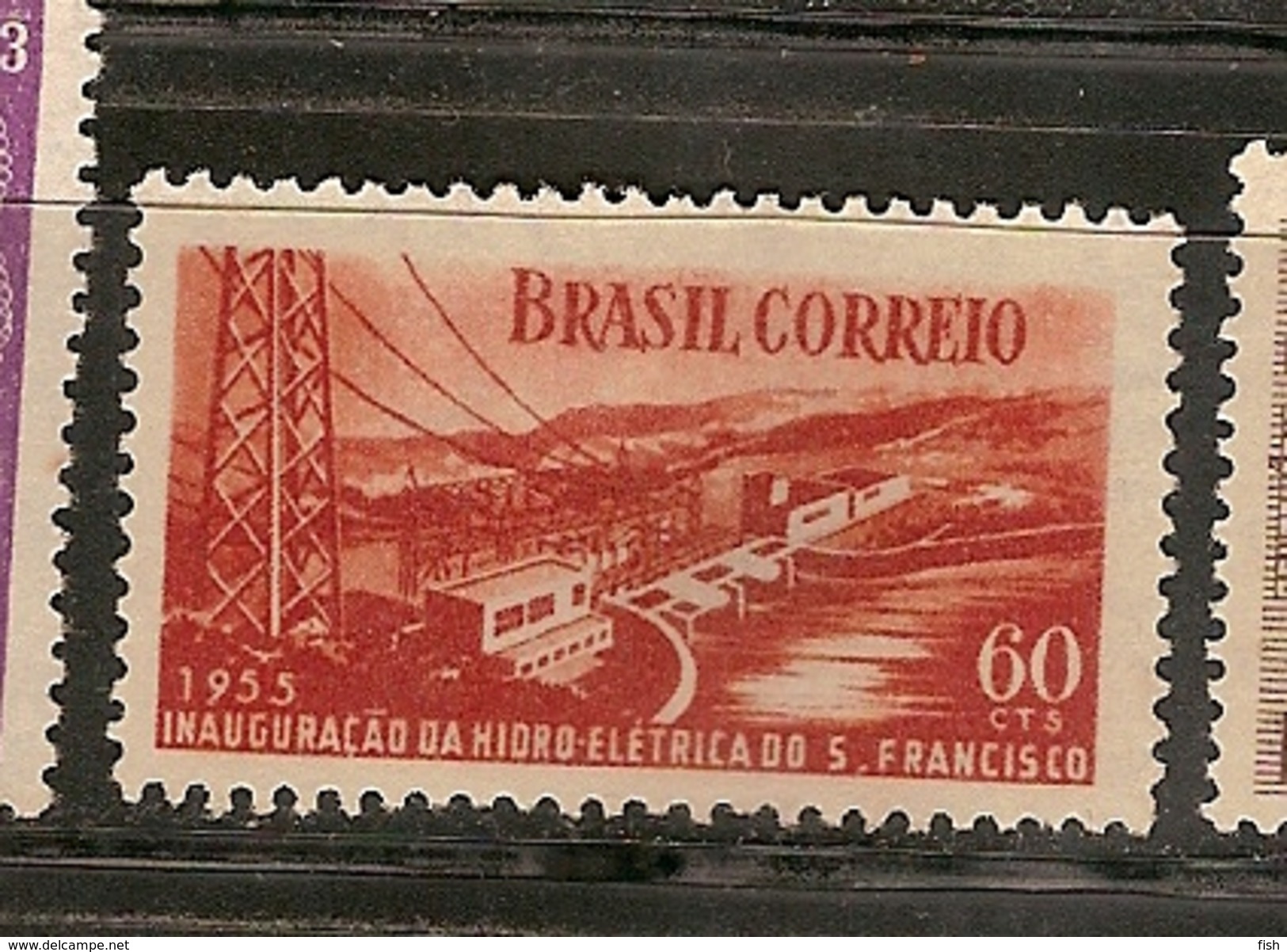 Brazil ** & Inauguration Of The S.Francisco Hydroelectric Plant 1955 (599) - Unused Stamps