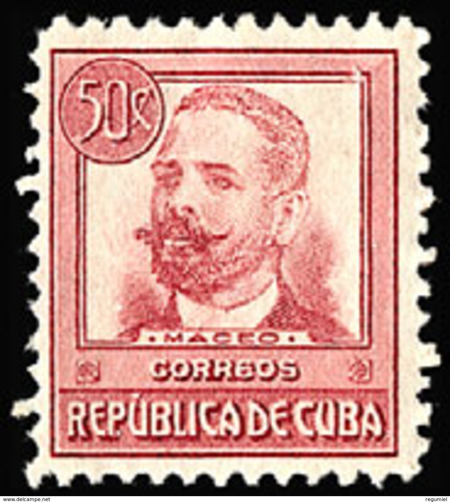 Cuba 0182 ** MNH. 1917. Goma Irregular - Ongebruikt