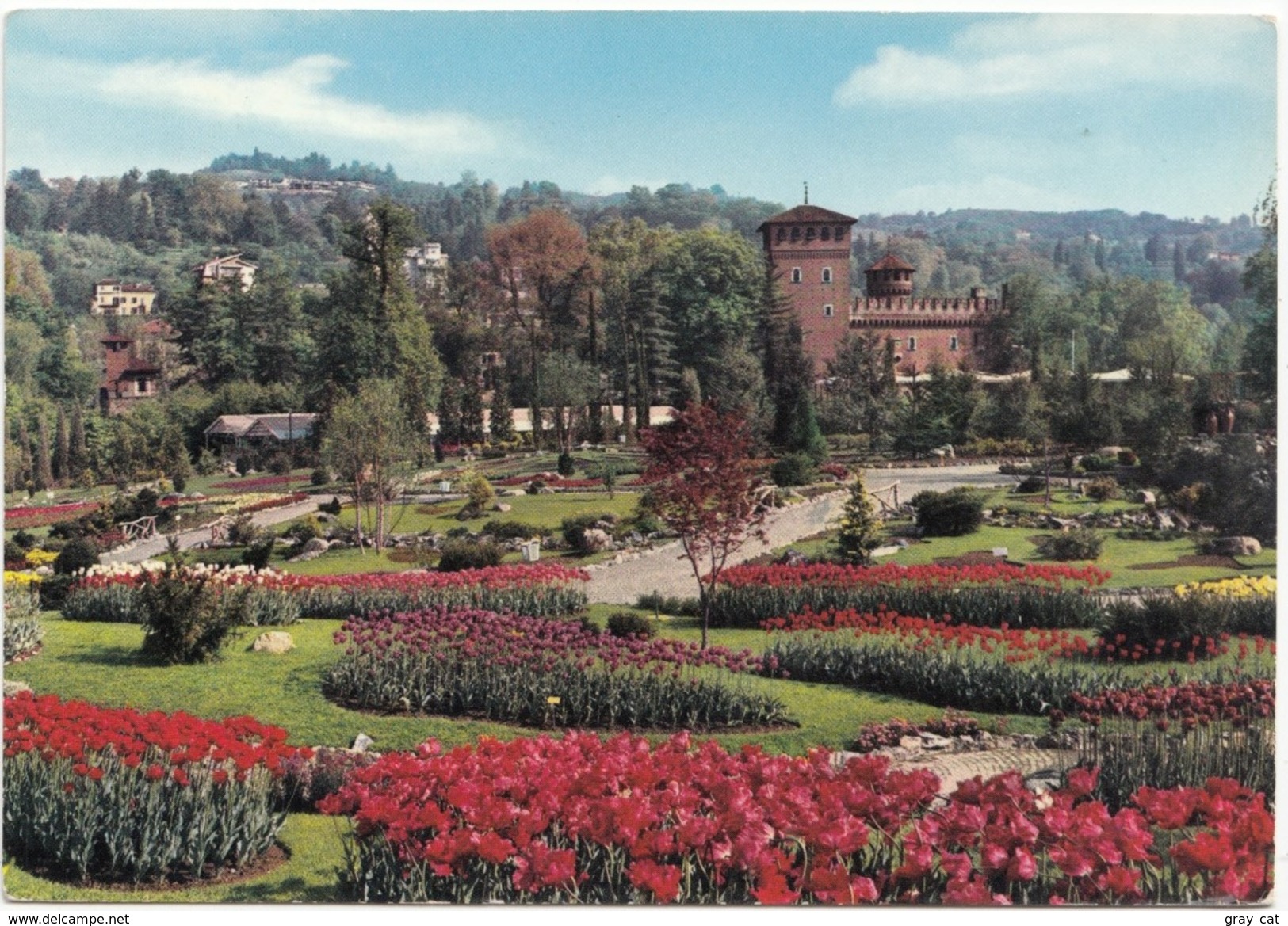 TORINO, Giardini Del Valentino, Used Postcard [19408] - Parcs & Jardins