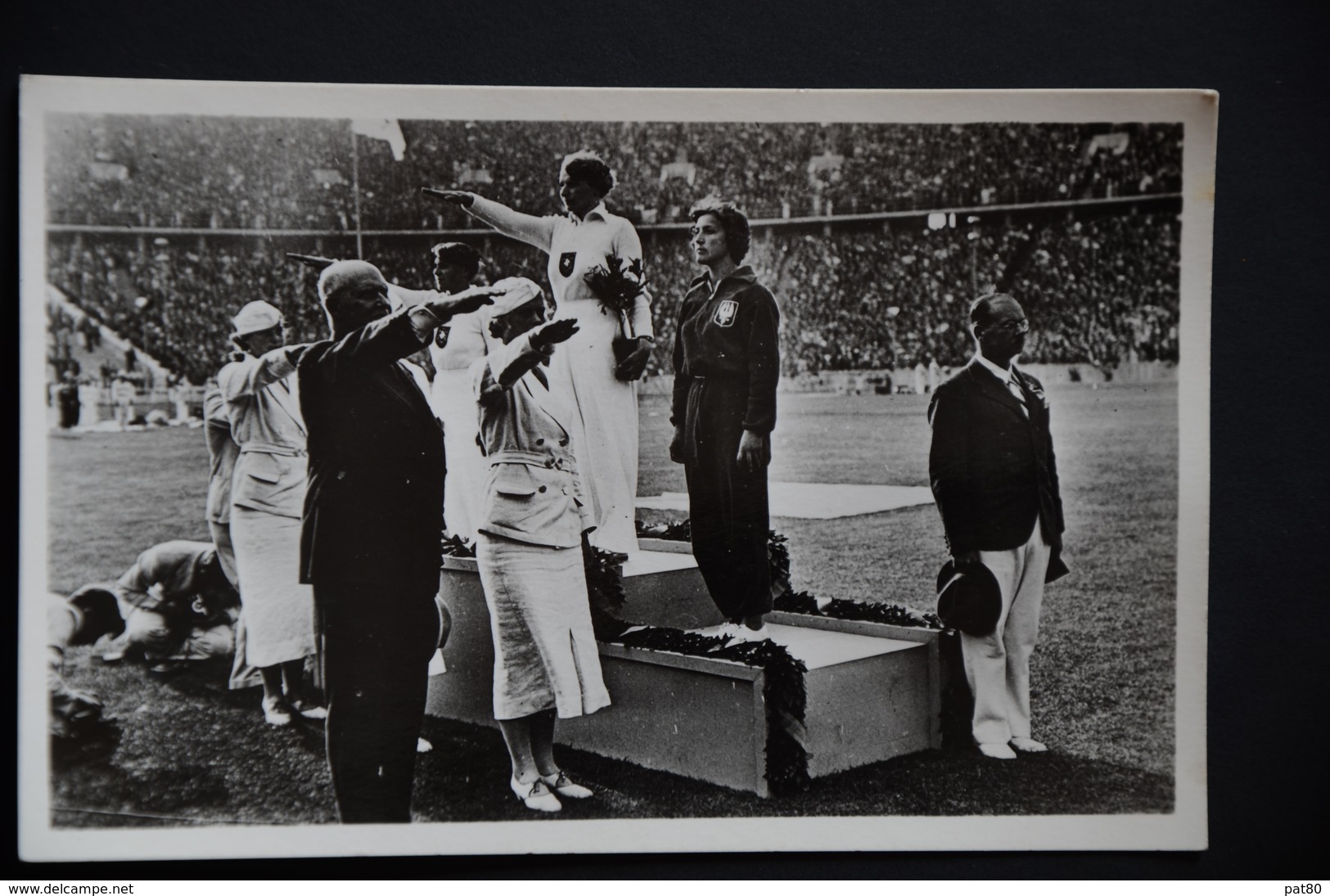 BERLIN JEUX OLYMPIQUES 1936  Podium JAVELOT Or Tilly FLEISCHER ArgentLuise KRUGER BronzeMaria  KWASNIEWSKA - Other & Unclassified