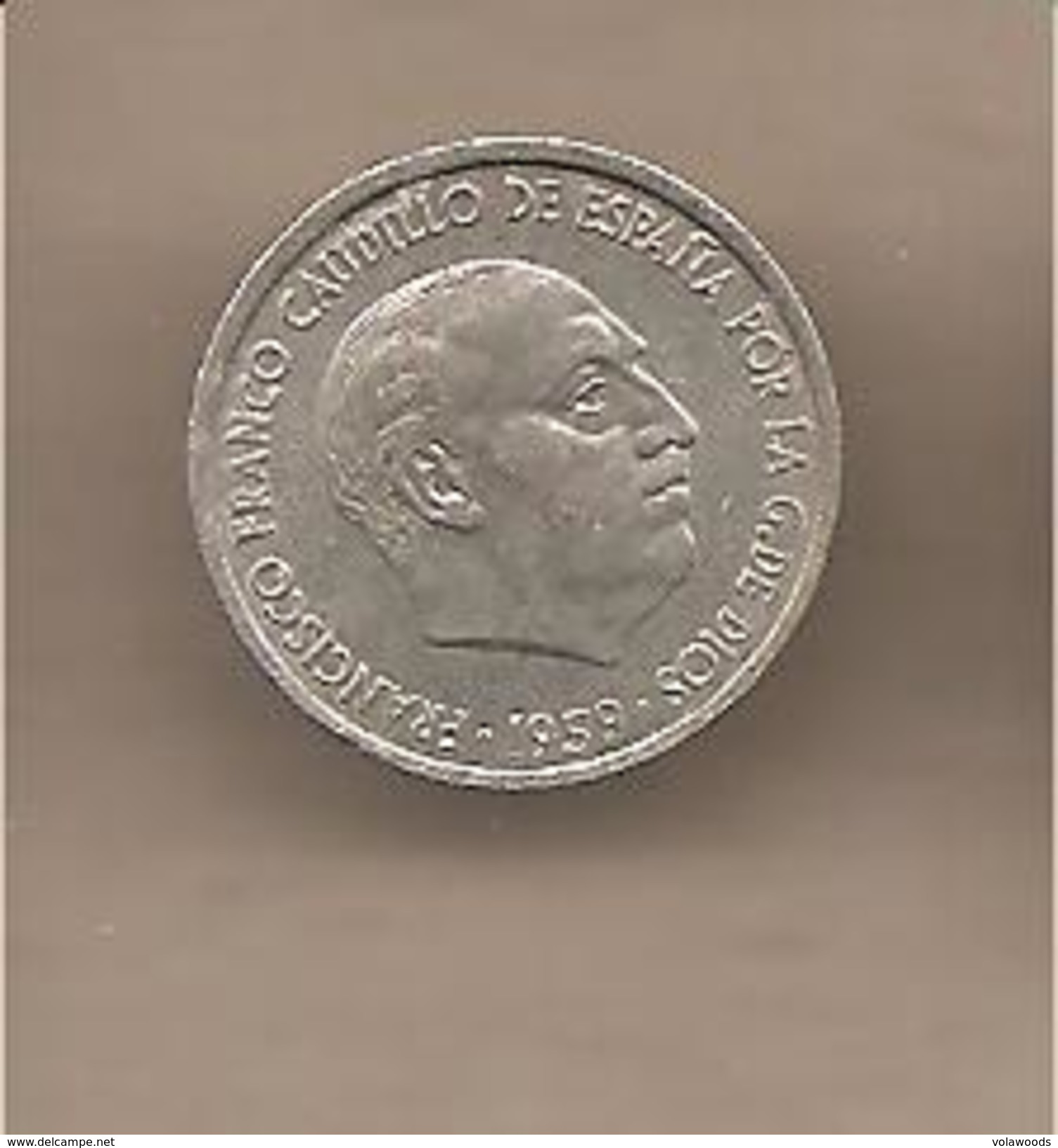 Spagna - Moneta Circolata Da 10 Centesimi - 1959 - 10 Centesimi