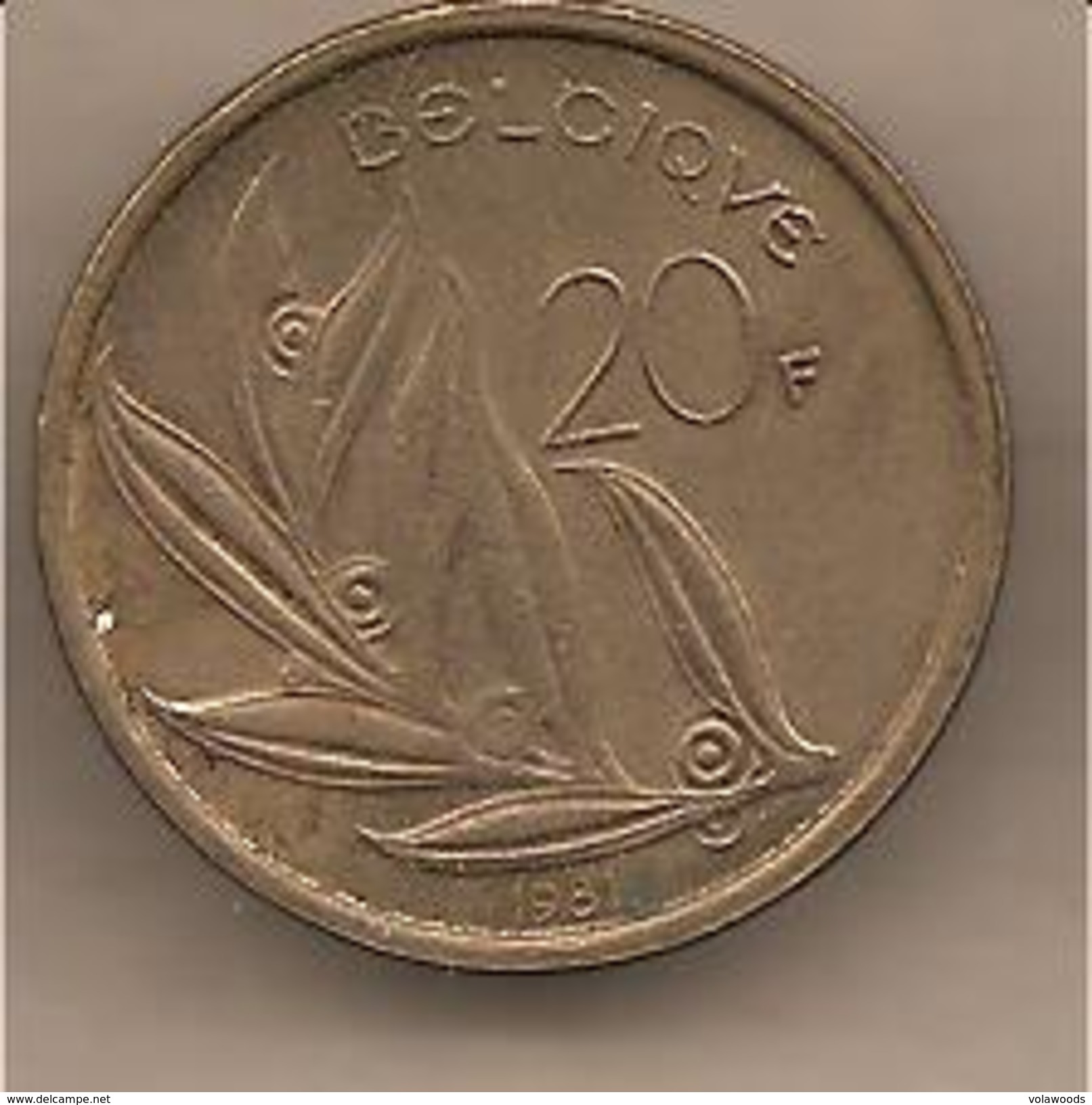 Belgio - Moneta Circolata Da 20 Franchi - 1981 - 20 Francs