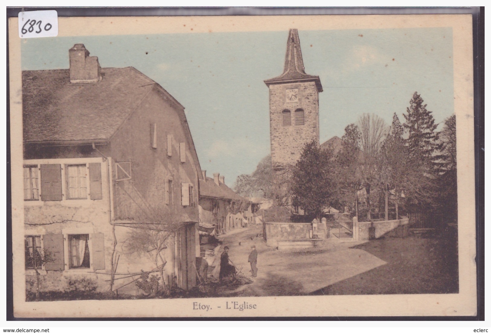 DISTRICT DE MORGES - ETOY - L'EGLISE - TB - Étoy