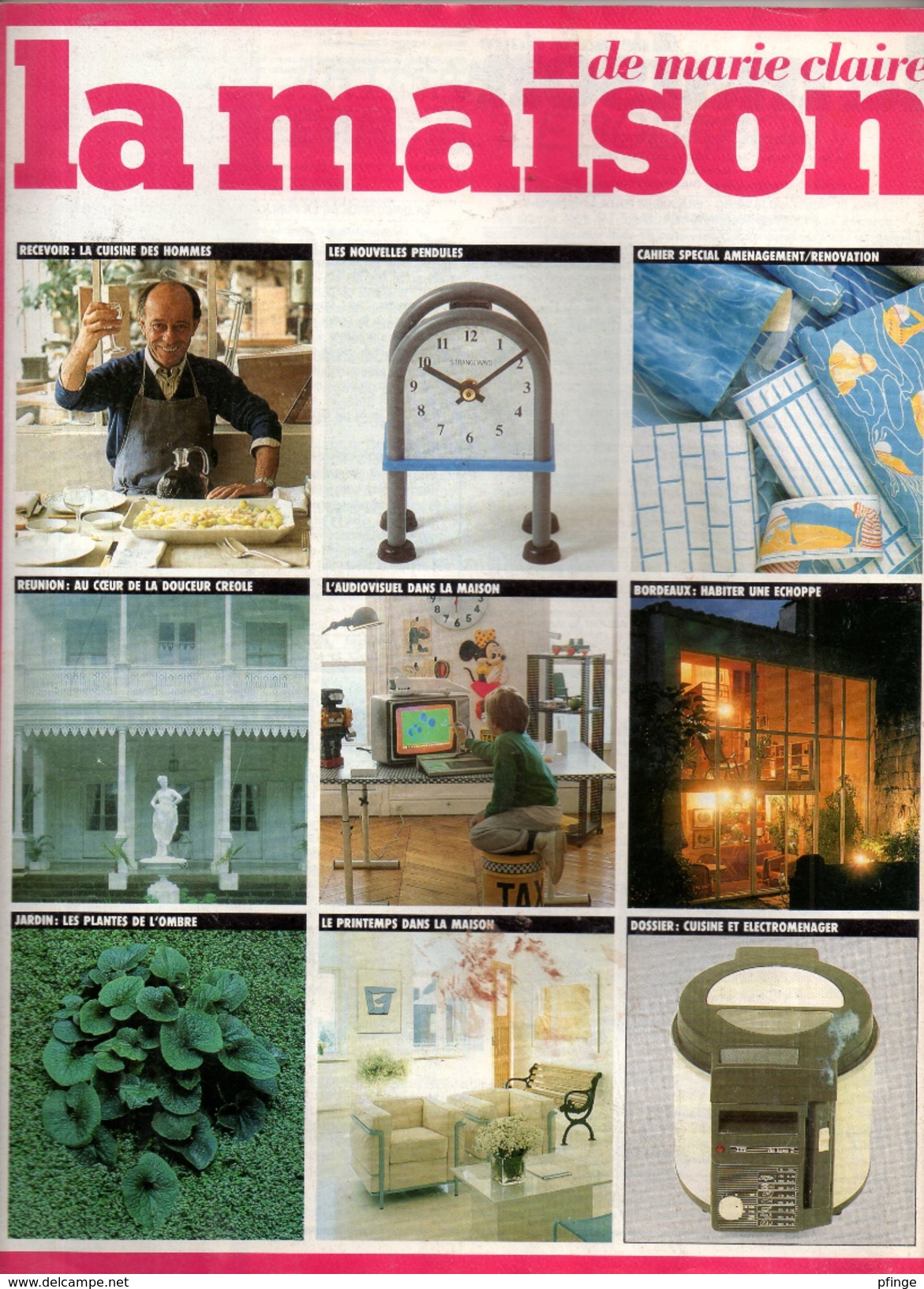 La Maison De Marie-Claire N°199, Mars 1984 - Home Decoration