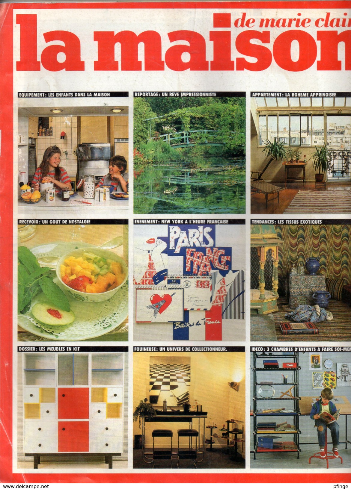 La Maison De Marie-Claire N°193, Septembre 1983 - Innendekoration