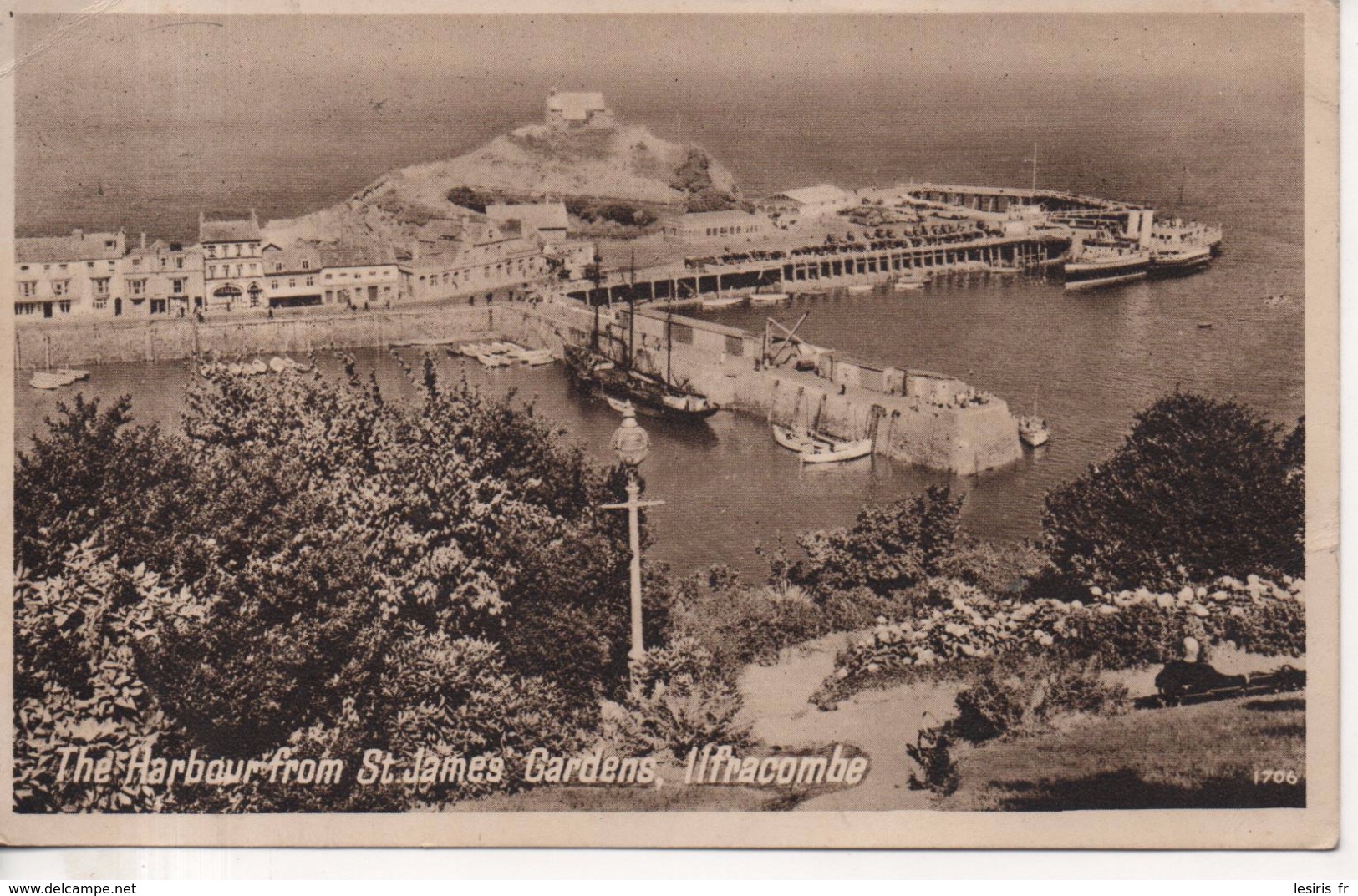 CP - THE HARBOURG FROM ST JAMES GARDENS - ILFRACOMBE - 1706 - PHOTO PRECISION - Ilfracombe