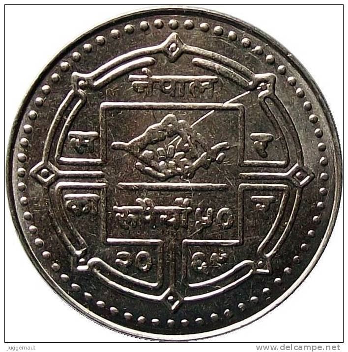 INTERNATIONAL YEAR OF CO-OPERATIVES 2012 COMMEMORATIVE COIN NEPAL 2012 KM NO. 1206 UNCIRCULATED UNC - Népal