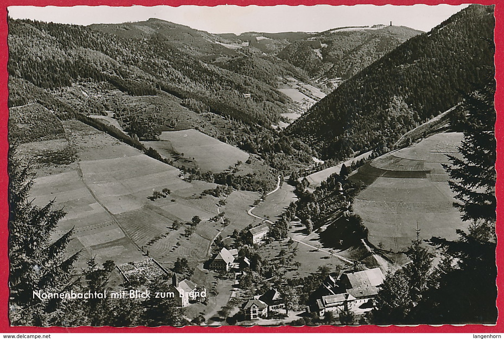 AK 'Nonnenbachtal / Brend' Im Schwarzwald ~ Um 1965 - Furtwangen