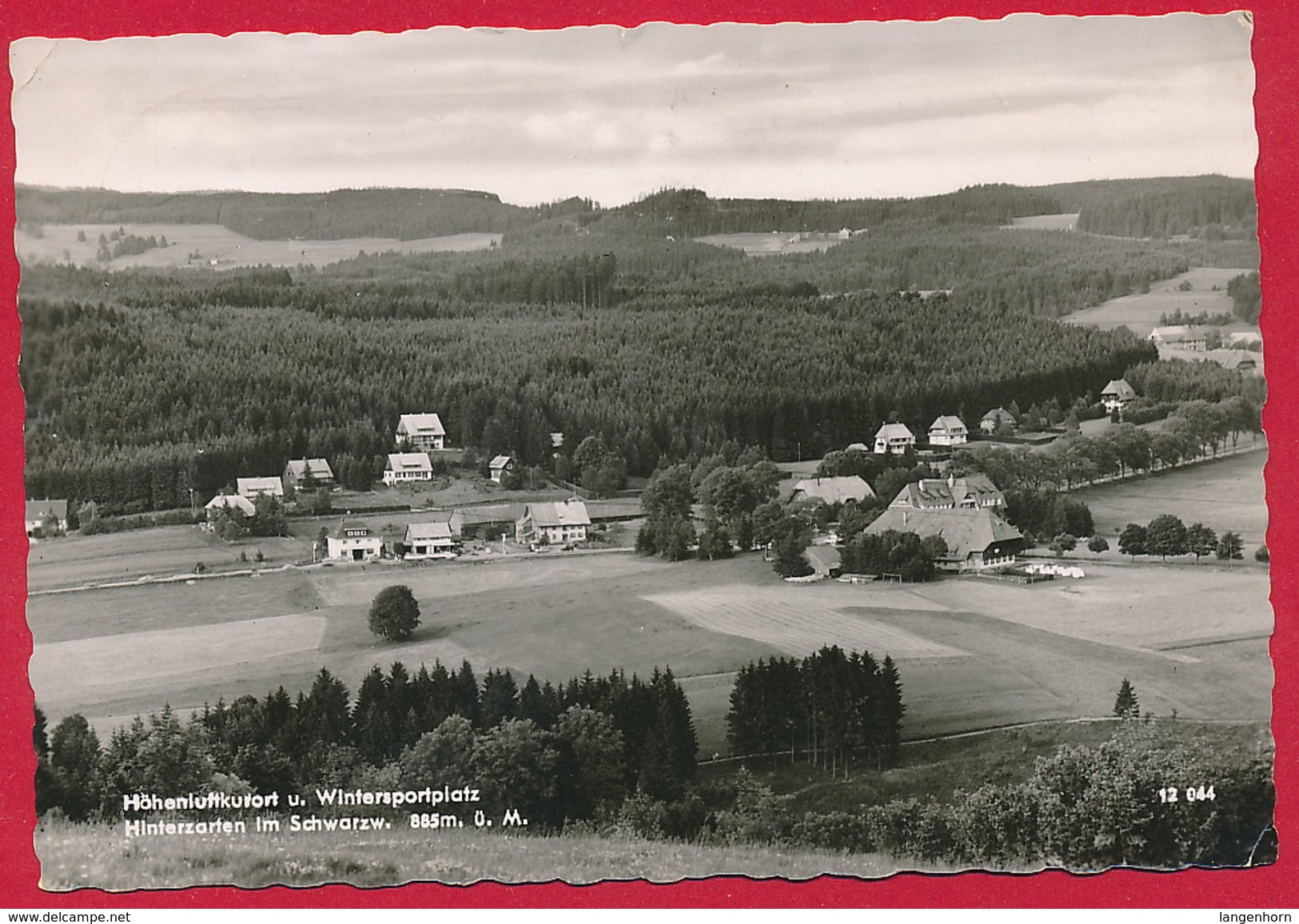 AK Hinterzarten Im Schwarzwald ~ 1959 - Hinterzarten