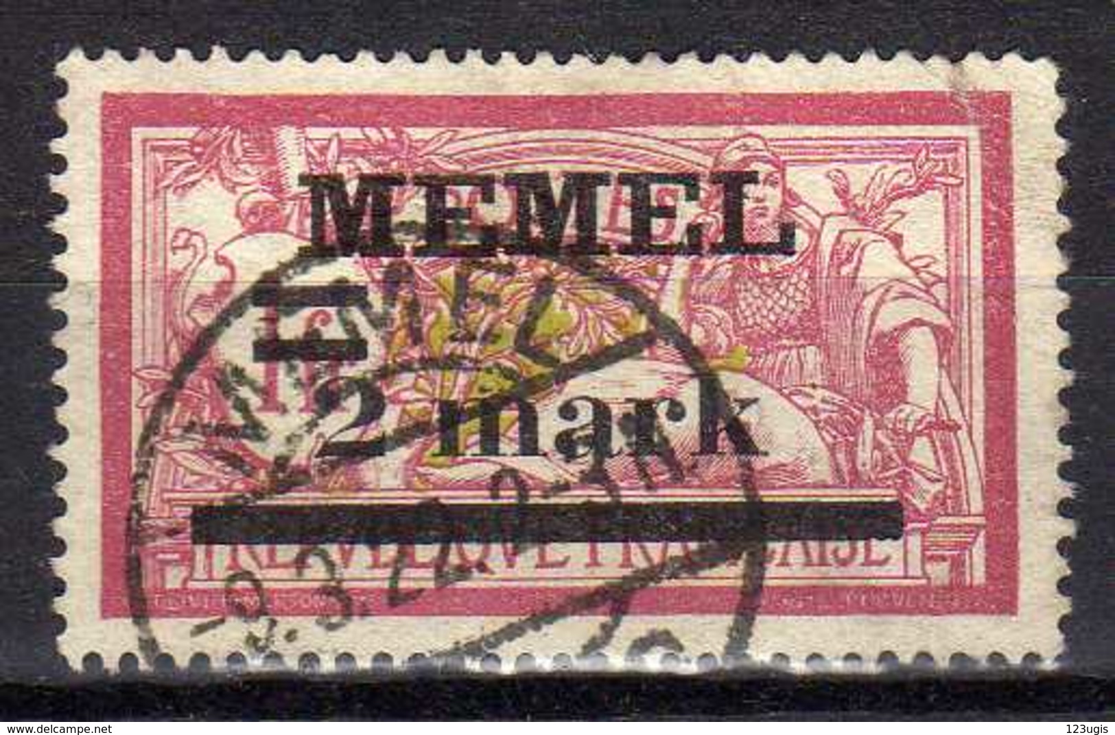 Memel 1920 Mi 28, Gestempelt [280117L] - Memelgebiet 1923