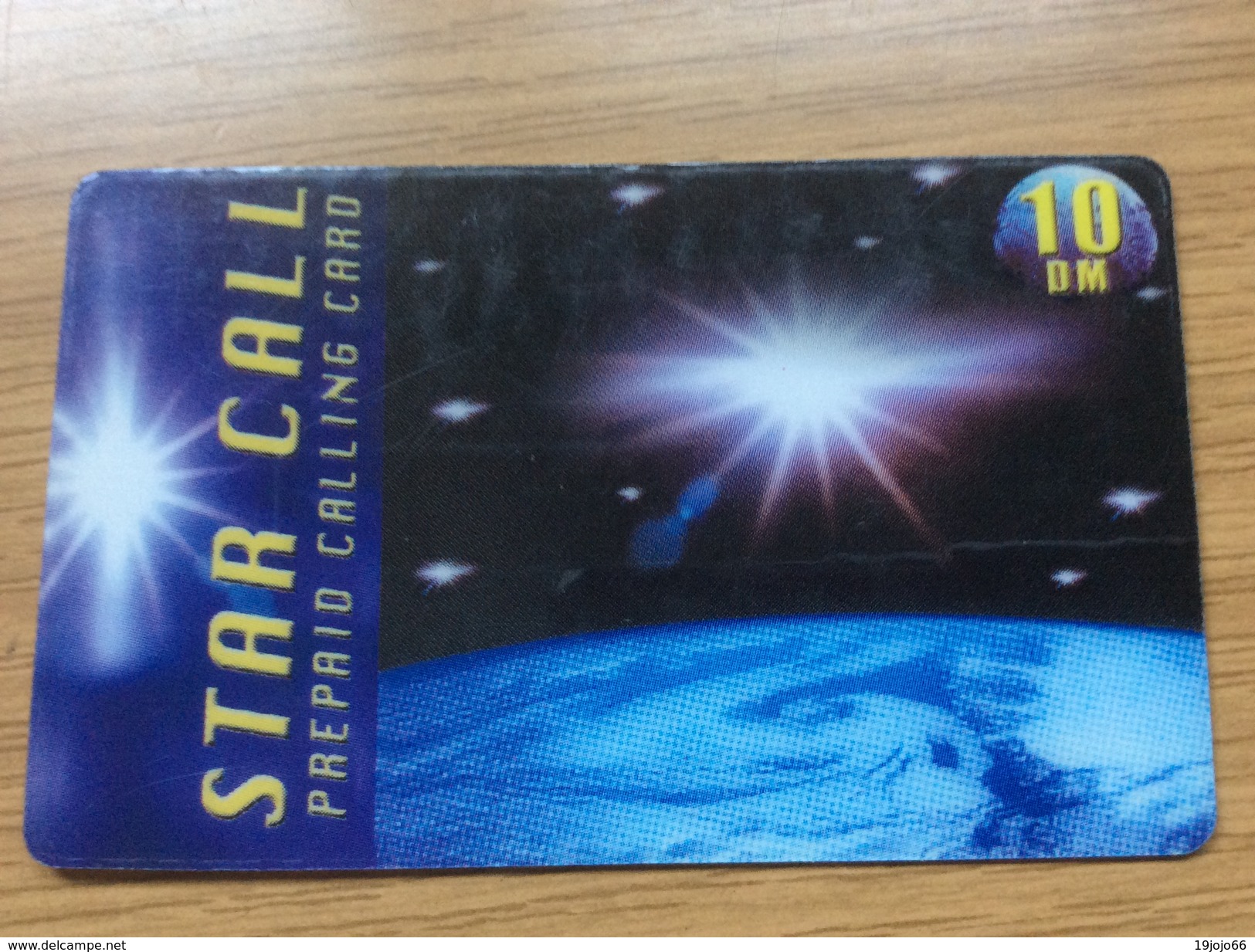 Star Call - 10 DM Universe / Galaxy     - Little Printed  -   Used Condition - [2] Prepaid