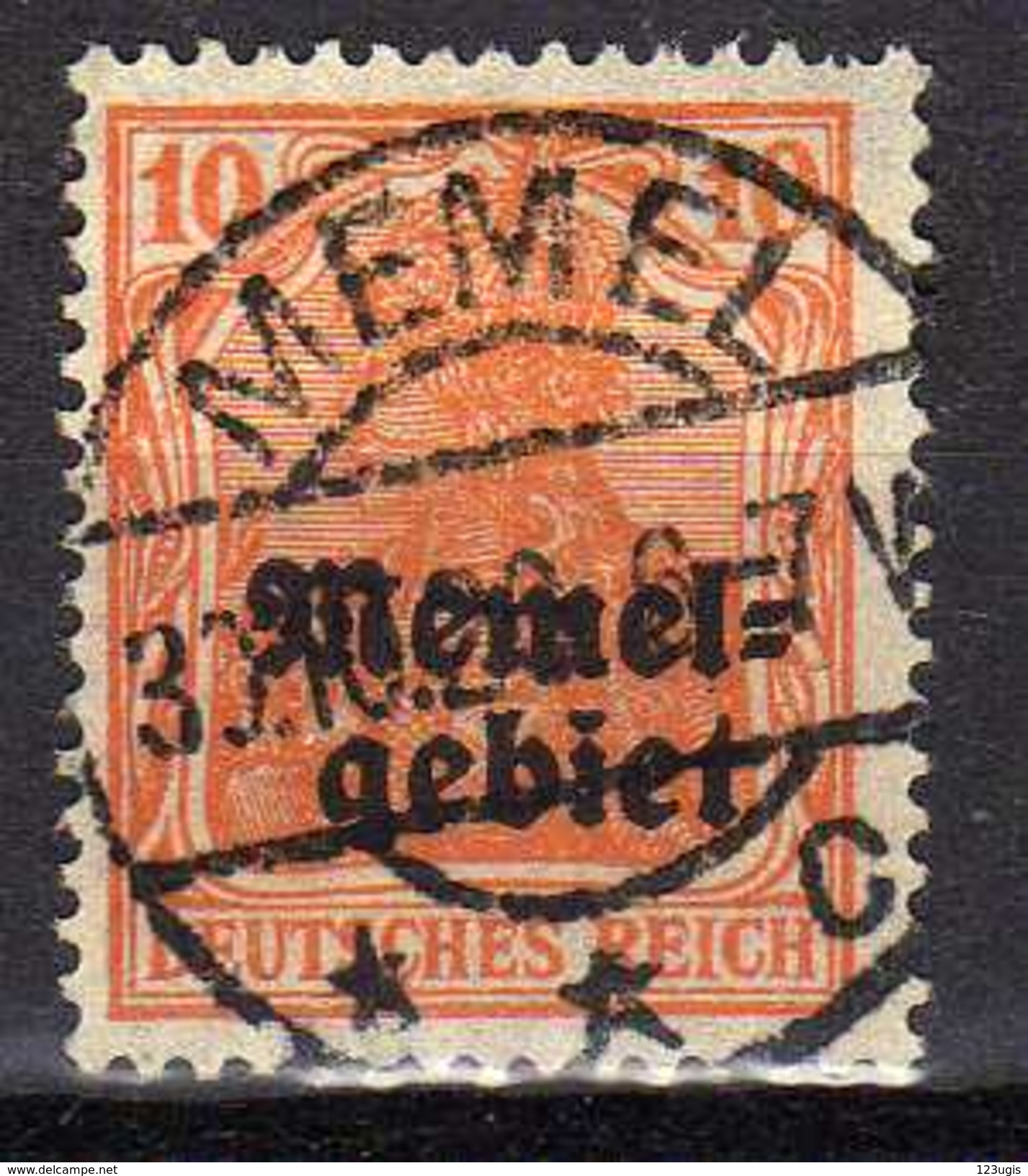 Memel 1920 Mi 14, Gestempelt [280117L] - Memelgebiet 1923