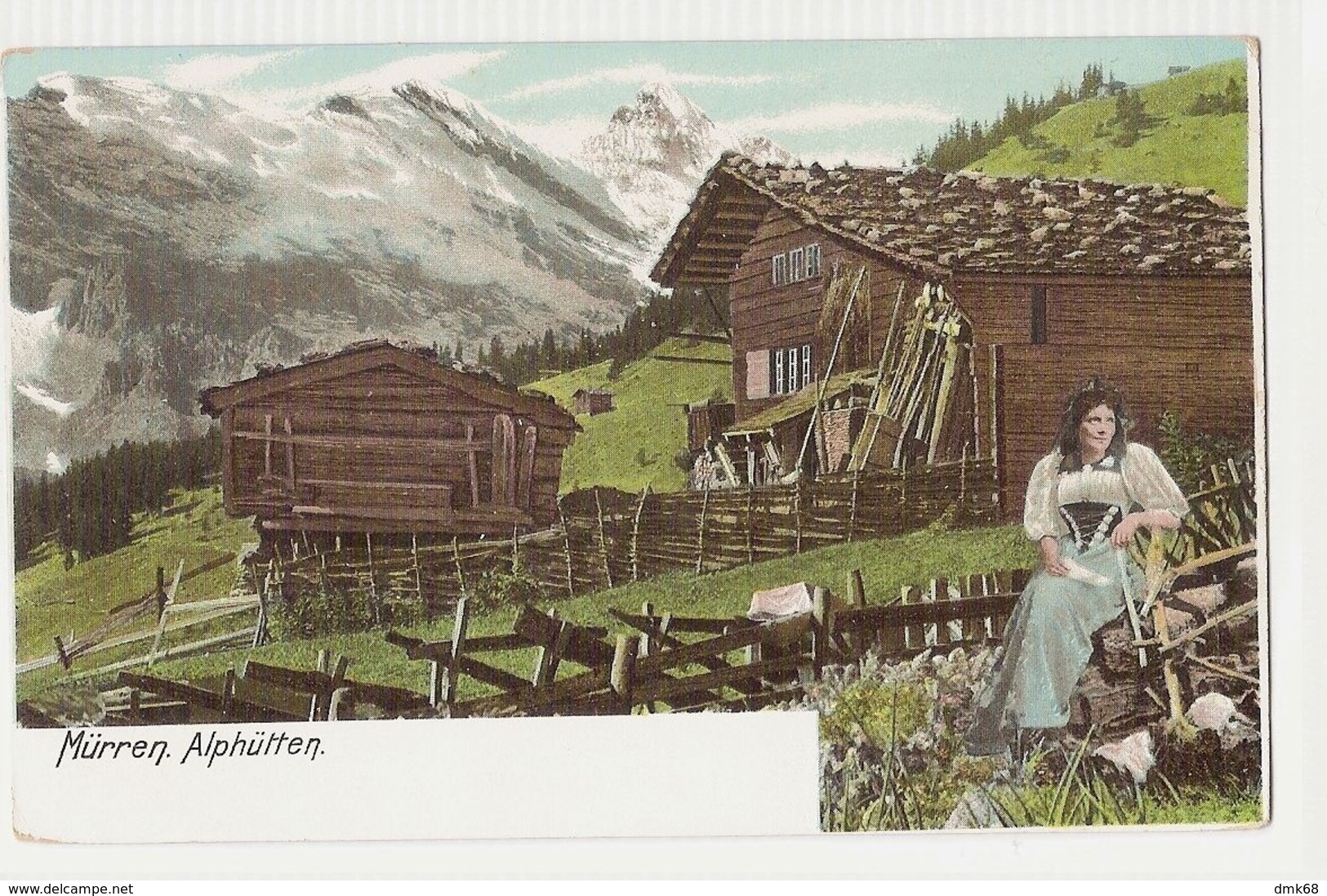 SWITZERLAND - MURREN. ALPHUTTEN. - EDIT PVKZ 1900s ( 146 ) - Hütten