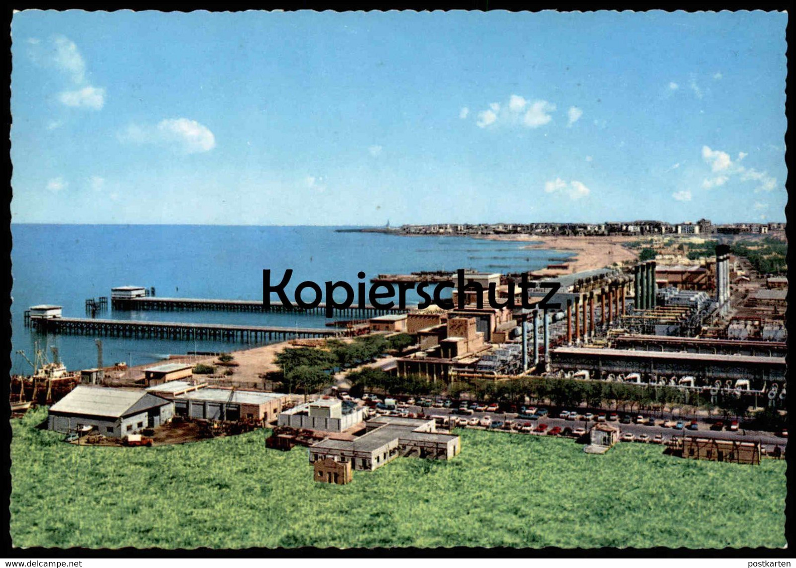 ÄLTERE POSTKARTE WATER DISTILLATION PLANTS KUWAIT KUWEIT WASSERDESTILLATIONSWERKE Ansichtskarte Postcard Cpa AK - Koeweit