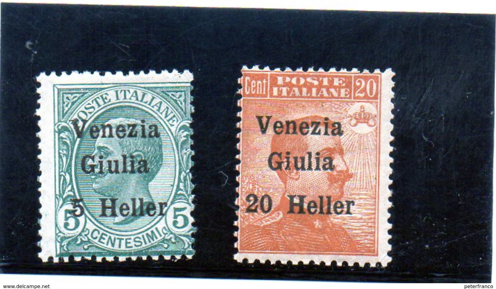 B - Italia 1918  - Venezia Giulia Soprastampati (linguellati) - Venezia Julia