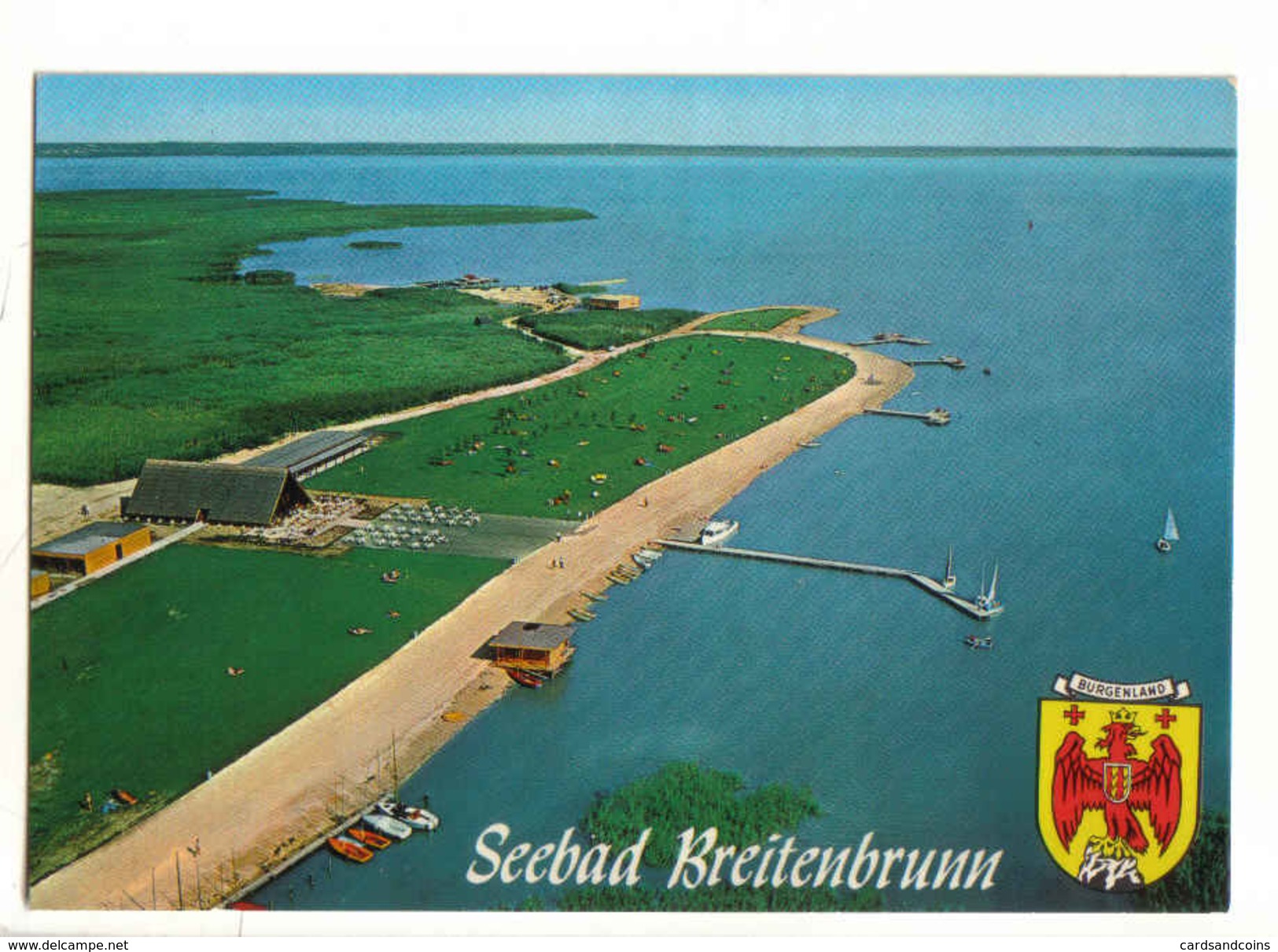 Breitenbrunn Seebad Luftbild - Neusiedlerseeorte