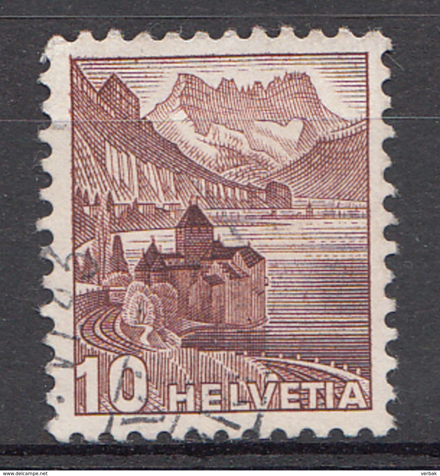 SUISSE 1939 Mi.nr: 363 Landschaften Oblitérés - Used - Gebruikt - Oblitérés