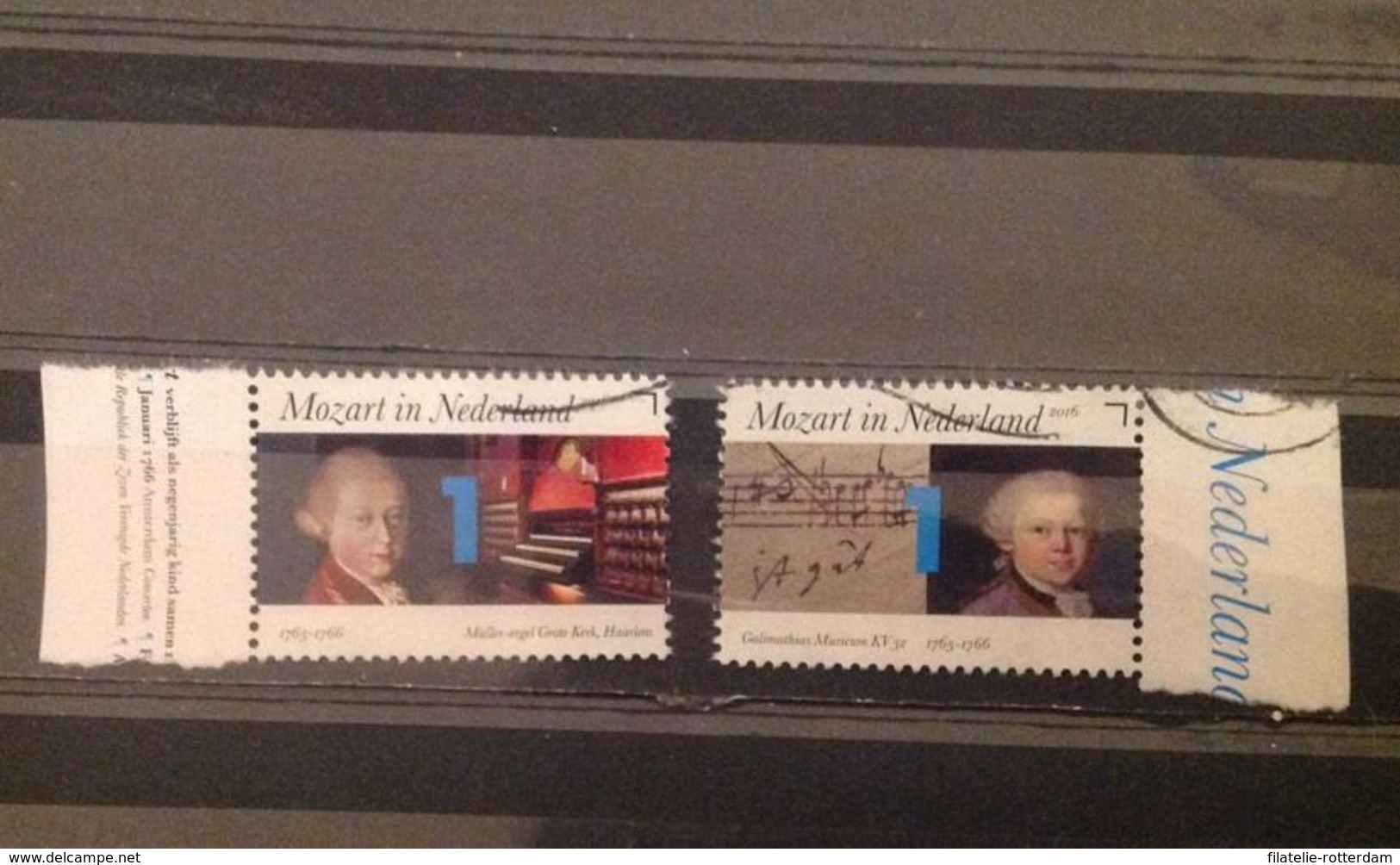 Nederland / The Netherlands - Complete Set Mozart 2016 Very Rare!! - Oblitérés