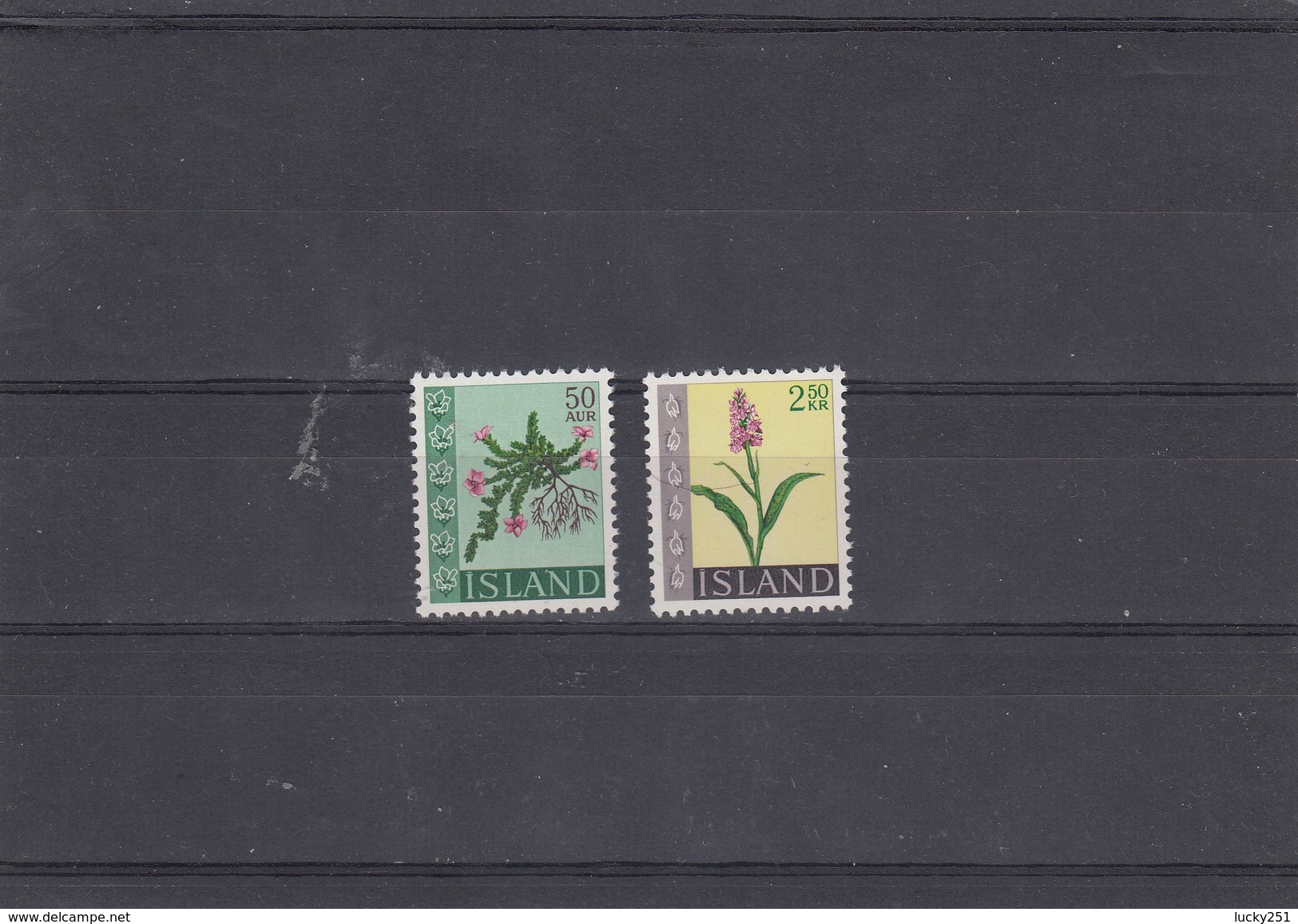 Islande - Fleurs Diverses - Neufs** -  Année 1968 - Y.T. N° 370/371 - Neufs