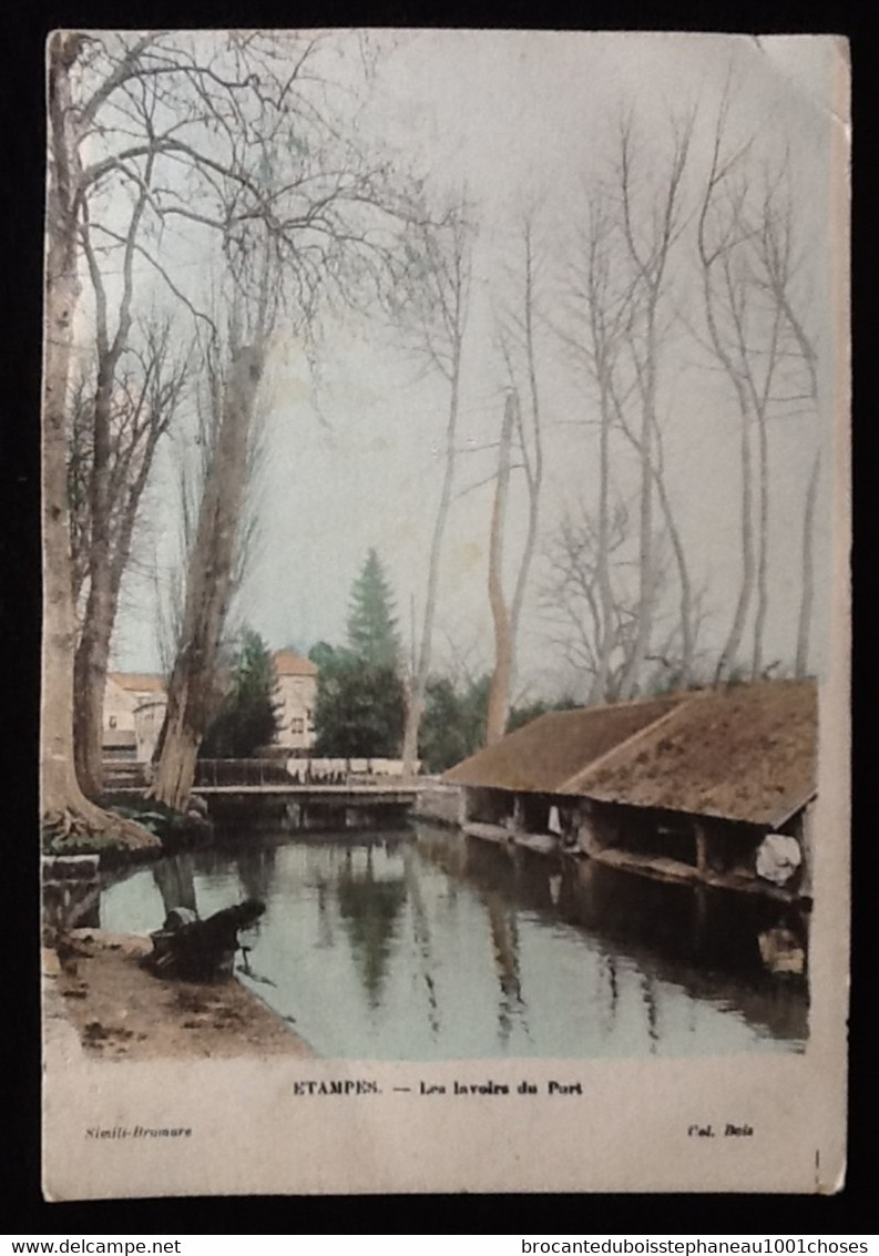 91 Etampes Les Lavoirs Du Port - Etampes