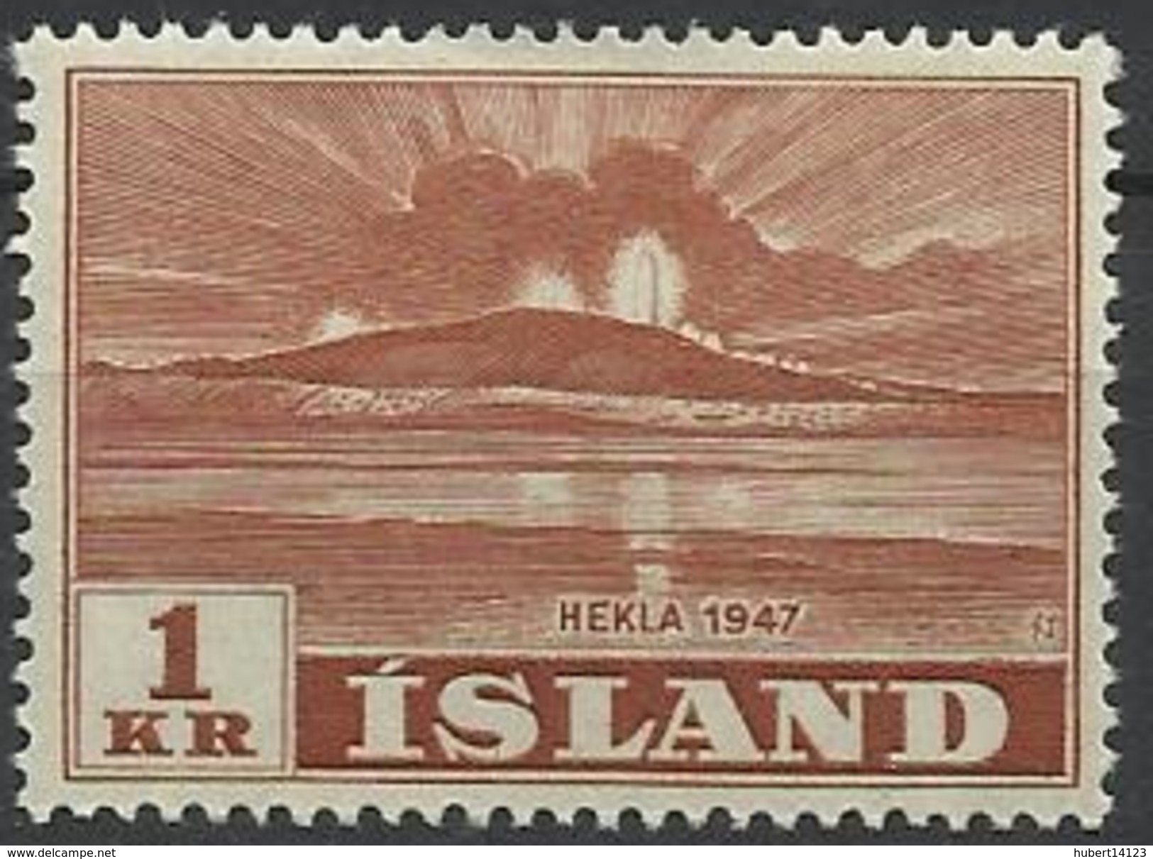 ISLANDE N° 213 Neuf Avec Charnière 1948 - Ungebraucht