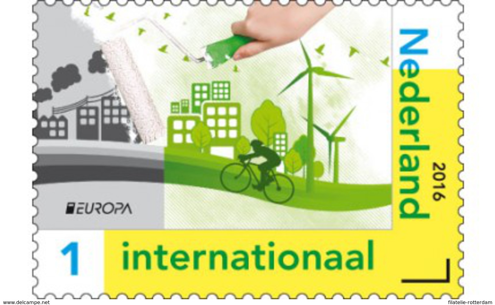 Nederland / The Netherlands - Postfris / MNH - Europa, Denk Groen (1) 2016 - Unused Stamps
