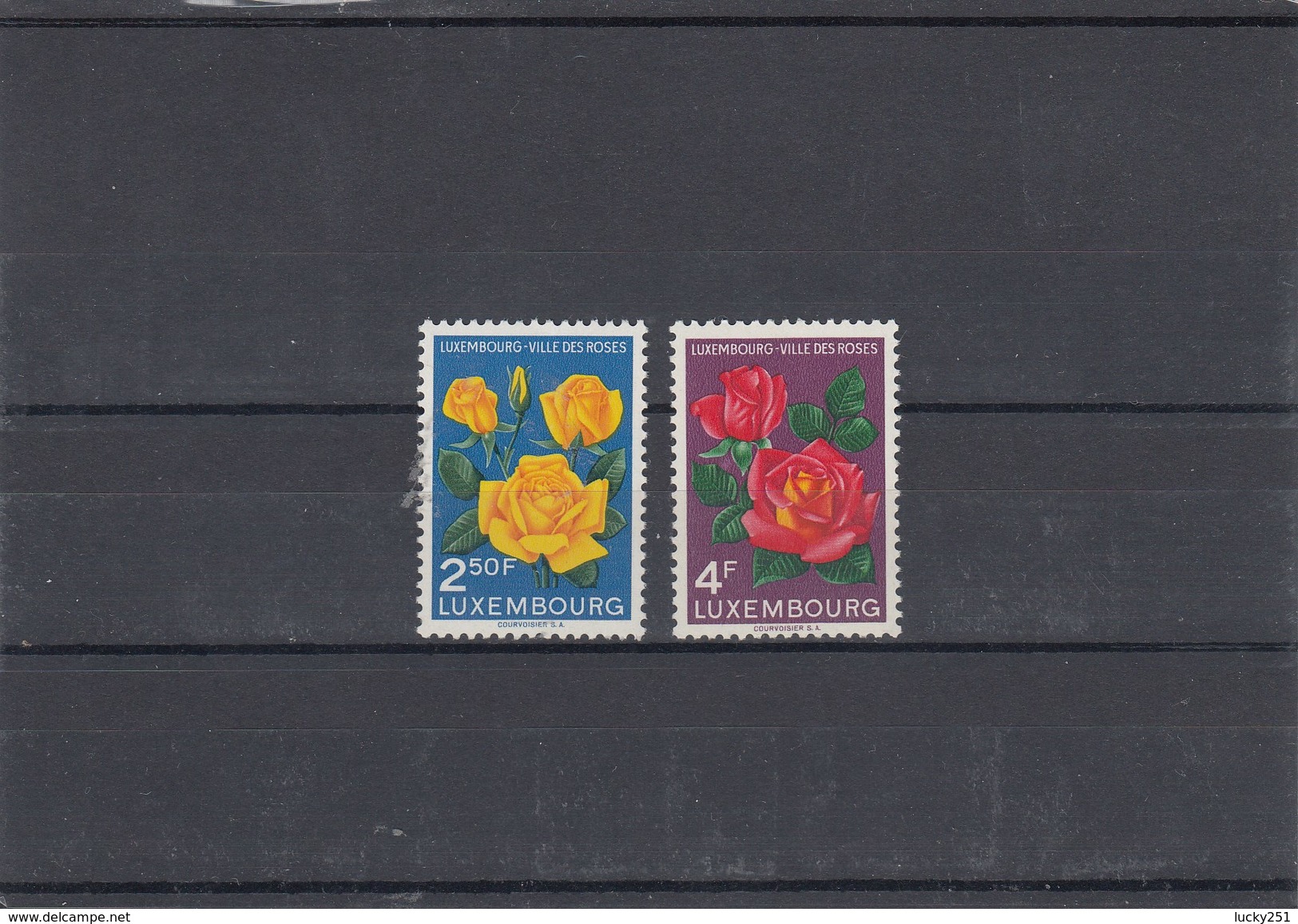 Luxembourg - Fleurs Diverses - Neufs** - Année 1956 - Y.T. 508/509 - Ungebraucht