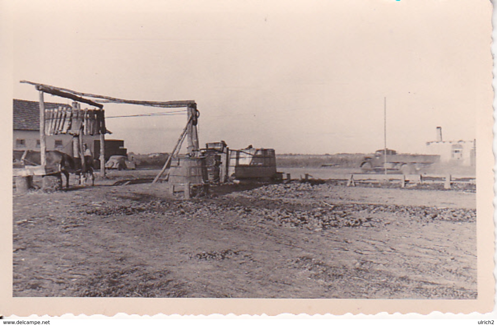 Foto Nogaische Steppe - Novii Gai - Ukraine - Ziehbrunnen Mit Pferdebetrieb - 1941 - 9*6 (27021) - Orte