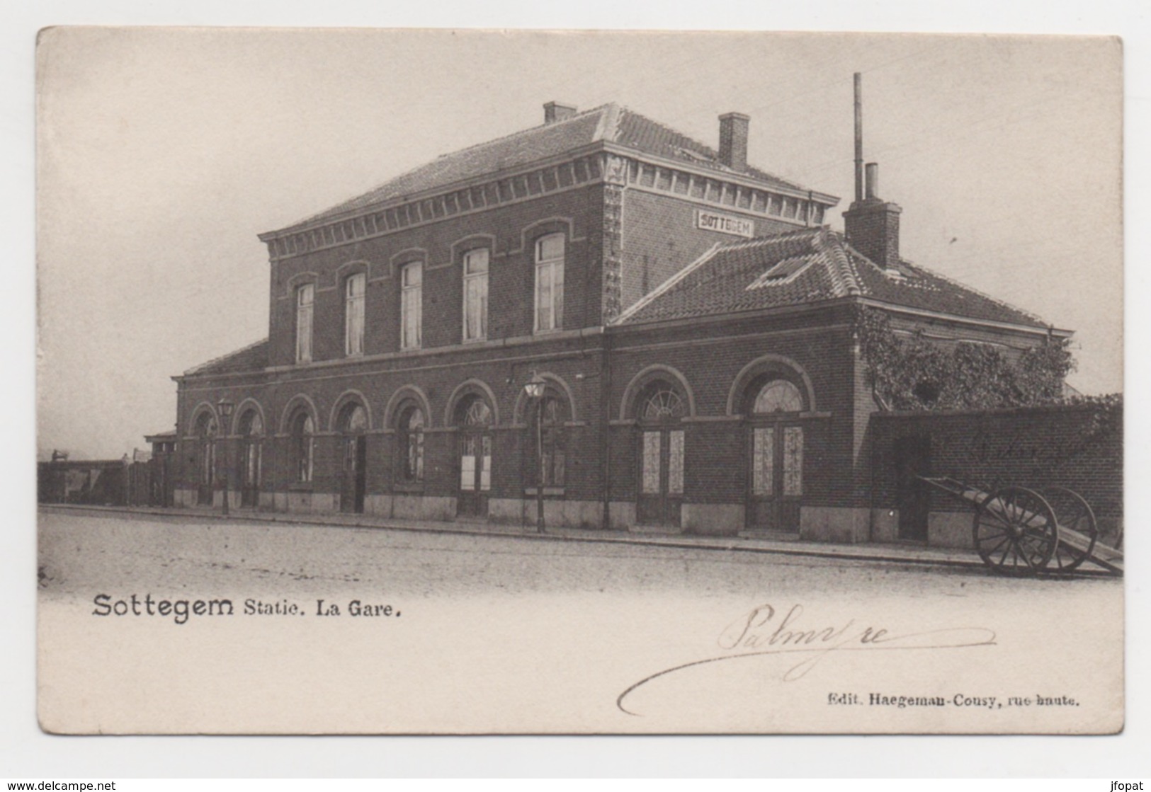 BELGIQUE - SOTTEGEM La Gare, Pionnière - Sonstige & Ohne Zuordnung