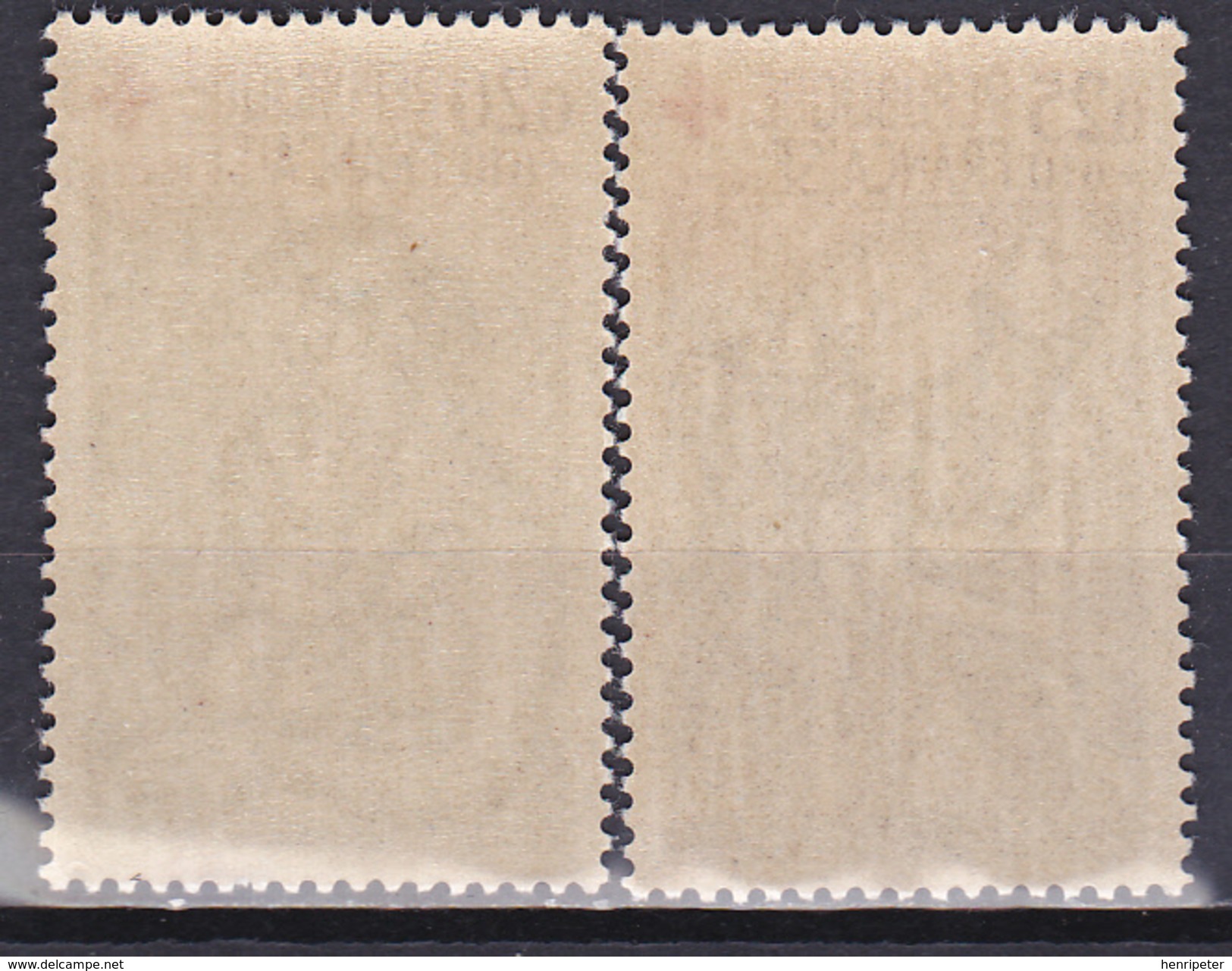 Série De 2 Timbres-poste Neufs** - Croix-Rouge Reproductions D'oeuvres De Rouault - N° 1323-1324 (Yvert) - France 1961 - Neufs