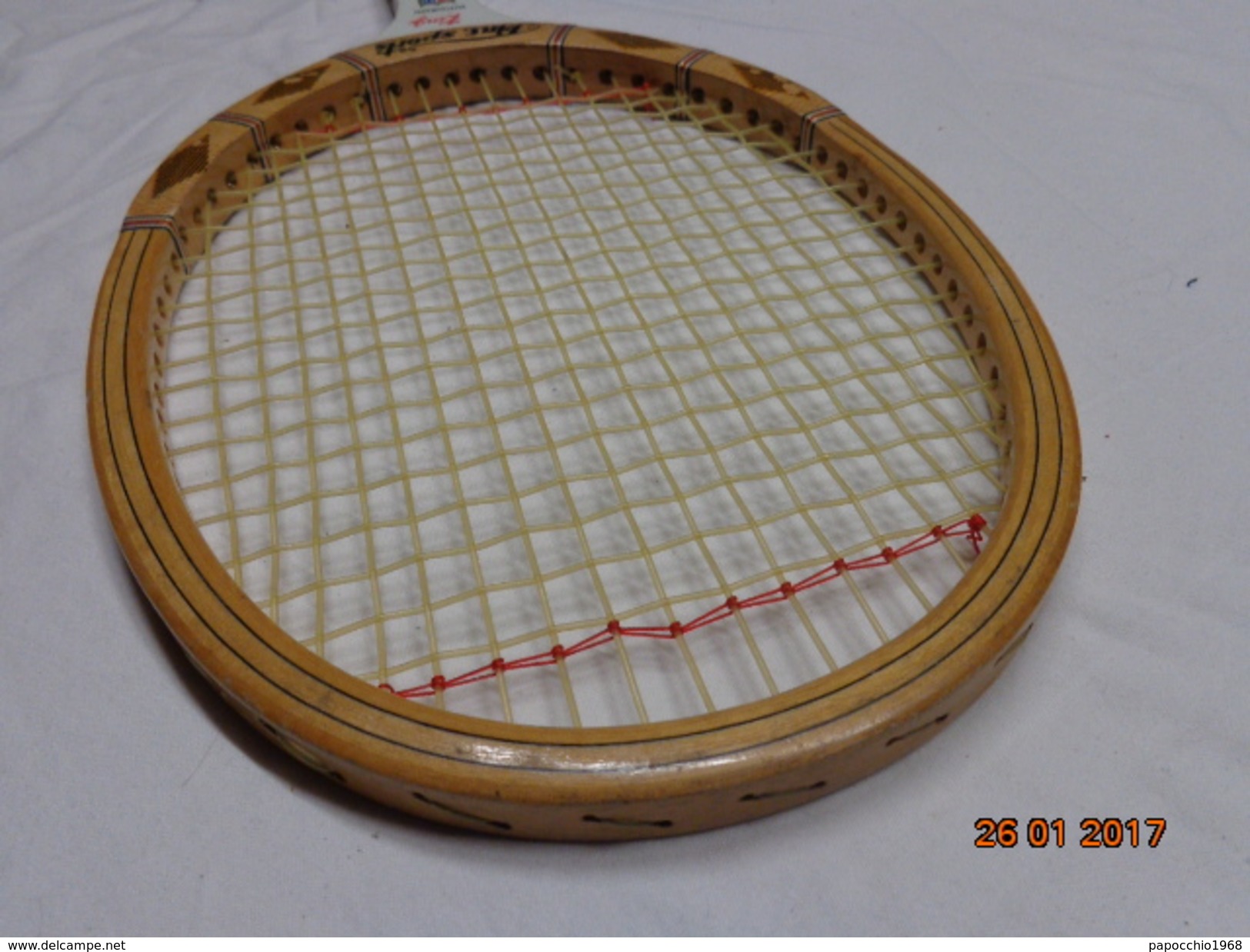 FINE SPORTS KING AUTOGRAPH RACCHETTA DA TENNIS VINTAGE EPOCA RAQUETTE RACKET - Uniformes Recordatorios & Misc