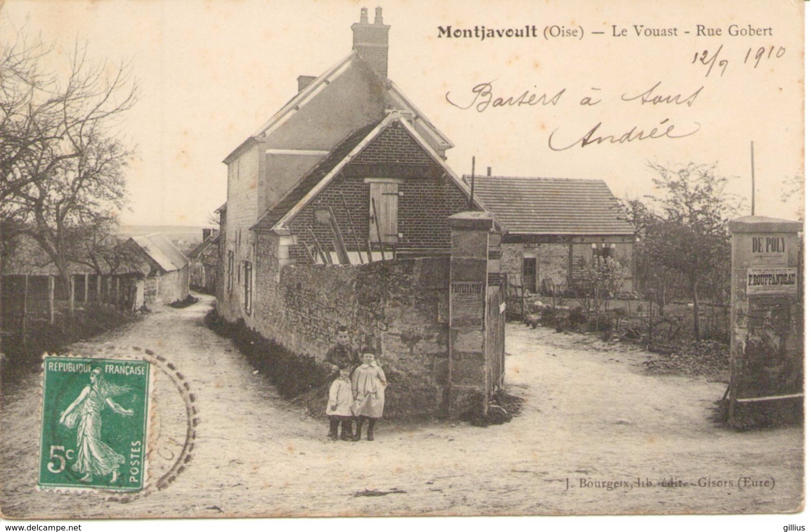 Montjavoult - Le Vouast - Rue Gobert - Montjavoult