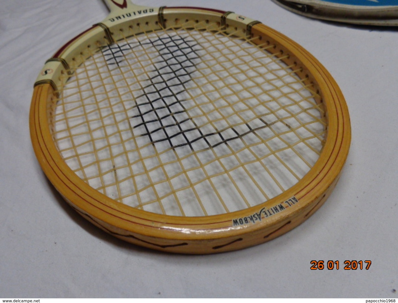 SPALDING PROFESSIONAL  RACCHETTA DA TENNIS VINTAGE EPOCA RAQUETTE RACKET - Apparel, Souvenirs & Other