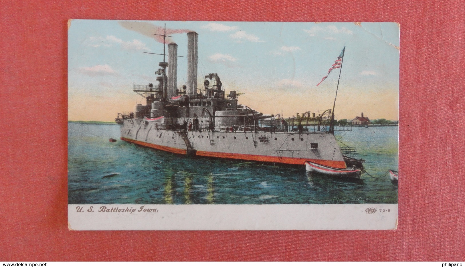 U.S Battleship  Iowa ---- --------- Ref 2469 - Warships