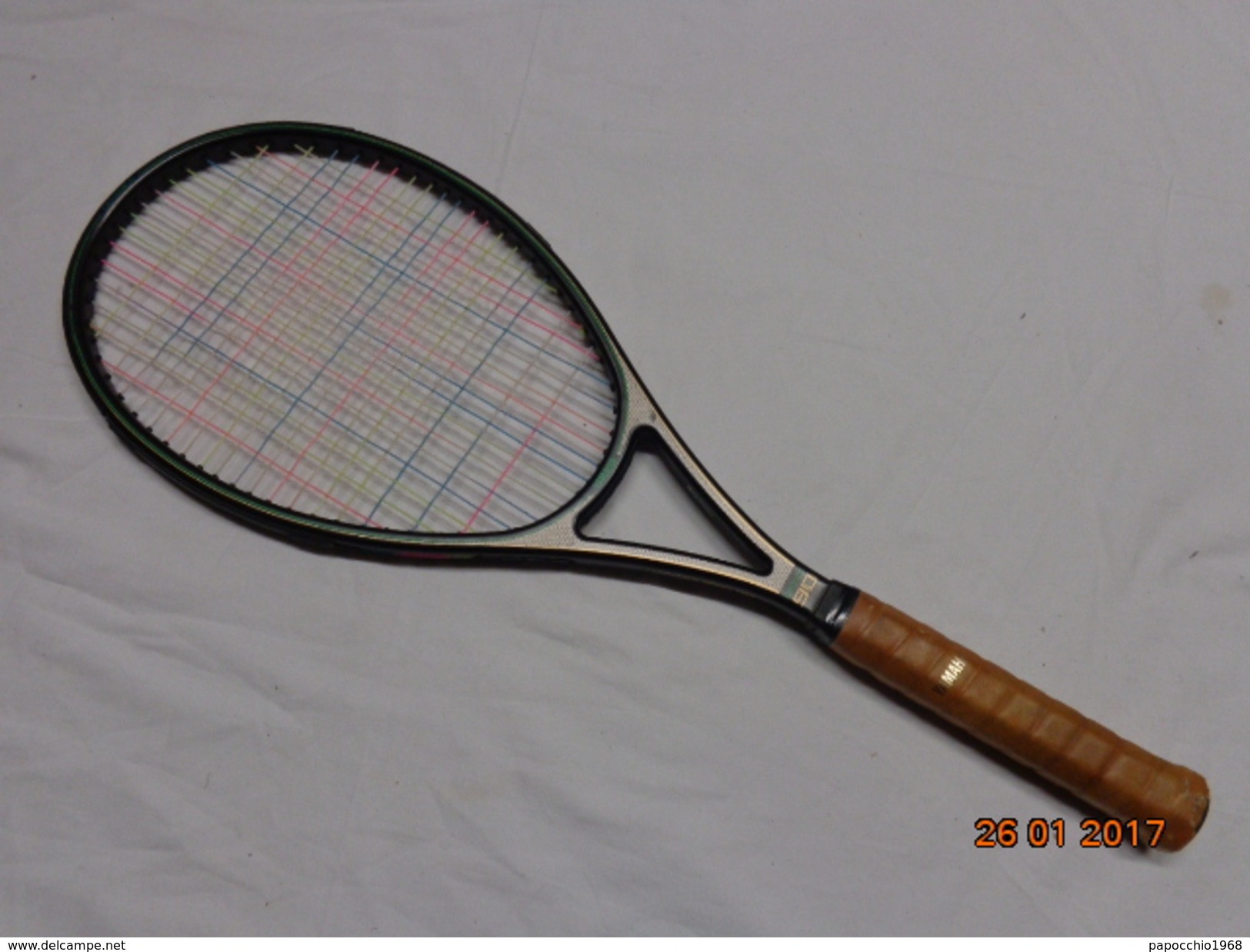 YAMAHA BRONZE 90  RACCHETTA DA TENNIS VINTAGE EPOCA RAQUETTE RACKET - Uniformes Recordatorios & Misc