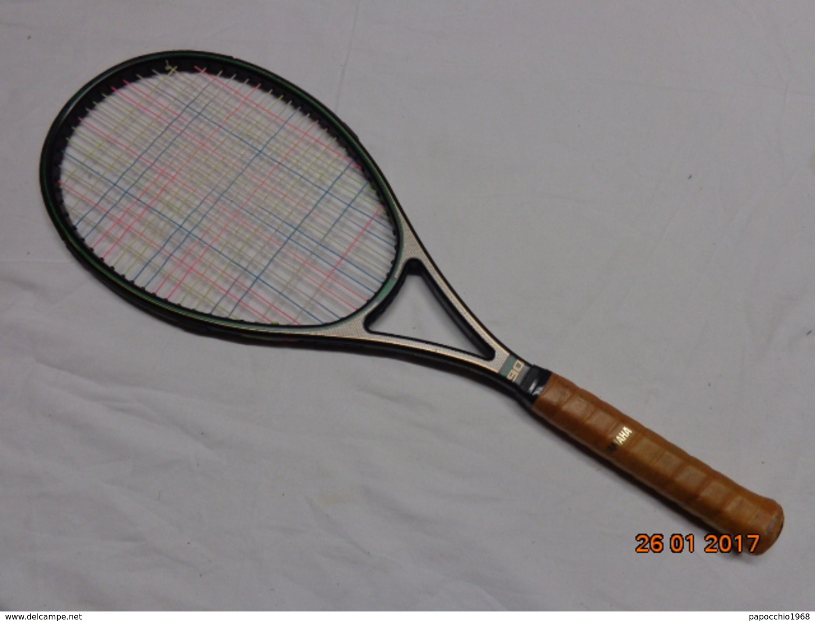 YAMAHA BRONZE 90  RACCHETTA DA TENNIS VINTAGE EPOCA RAQUETTE RACKET - Abbigliamento, Souvenirs & Varie