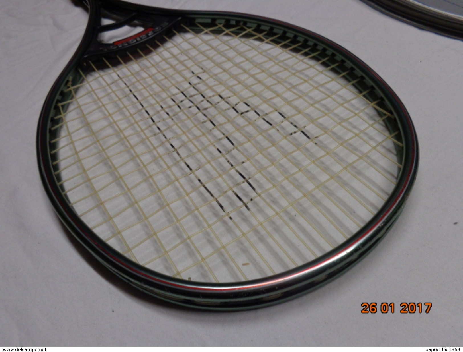 ROSSIGNOL MATS WILANDER  RACCHETTA DA TENNIS VINTAGE EPOCA RAQUETTE RACKET - Abbigliamento, Souvenirs & Varie