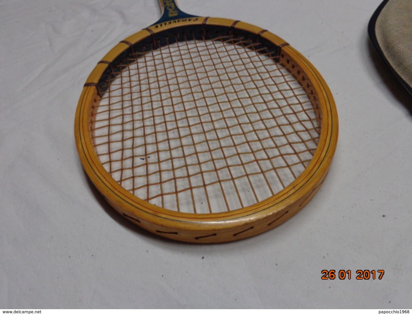 SNAUWAERT CARAVELLE  RACCHETTA DA TENNIS VINTAGE EPOCA RAQUETTE RACKET