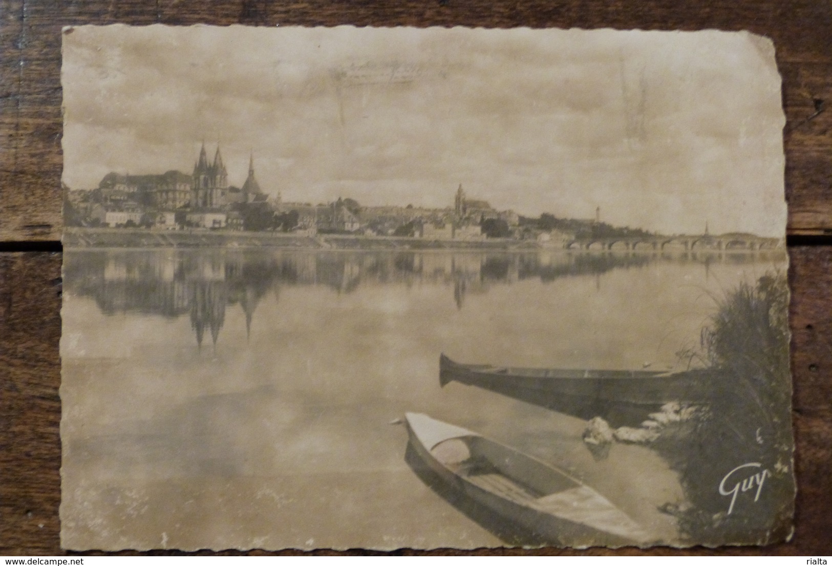 41, BLOIS, LA LOIRE ET LA VILLE, 1959 - Blois