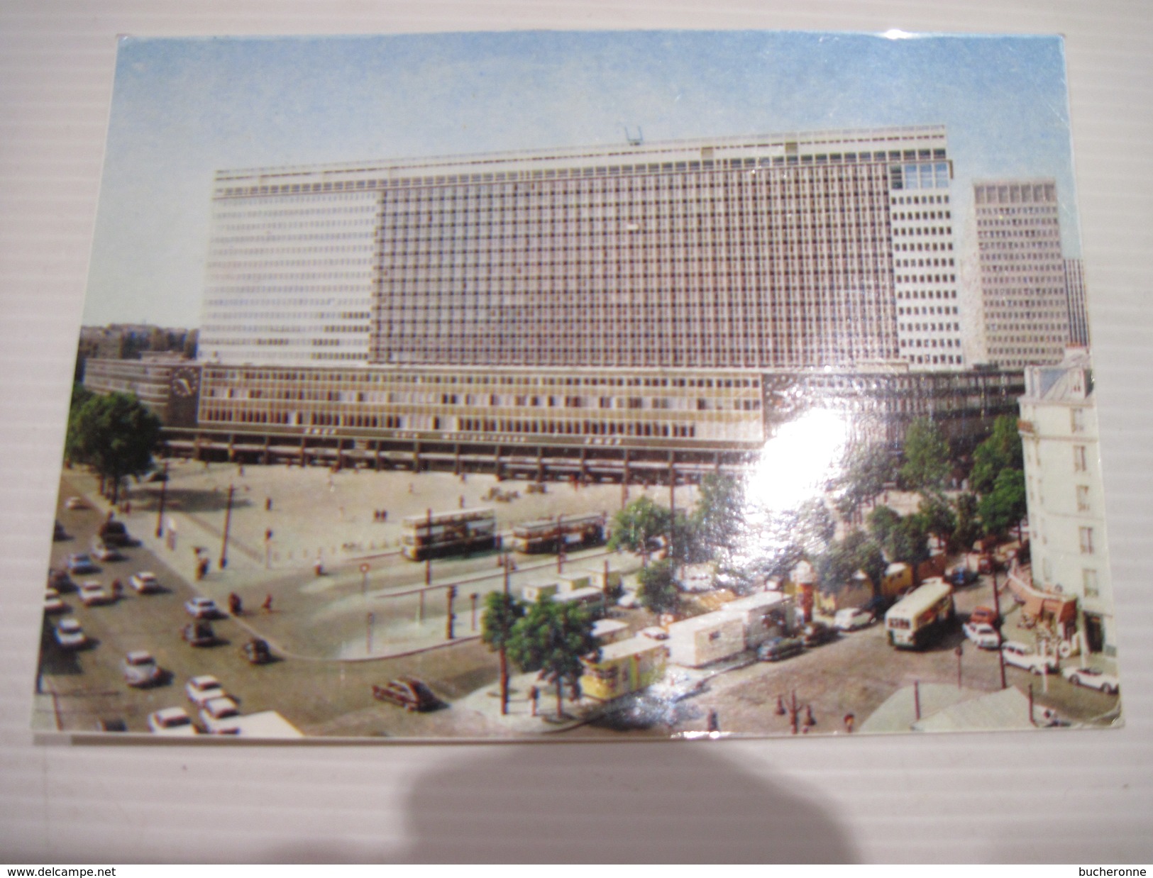 CPM - PARIS (15e) La Gare Maine-Montparnasse Façade Principale  T.B.E. - Autres Monuments, édifices