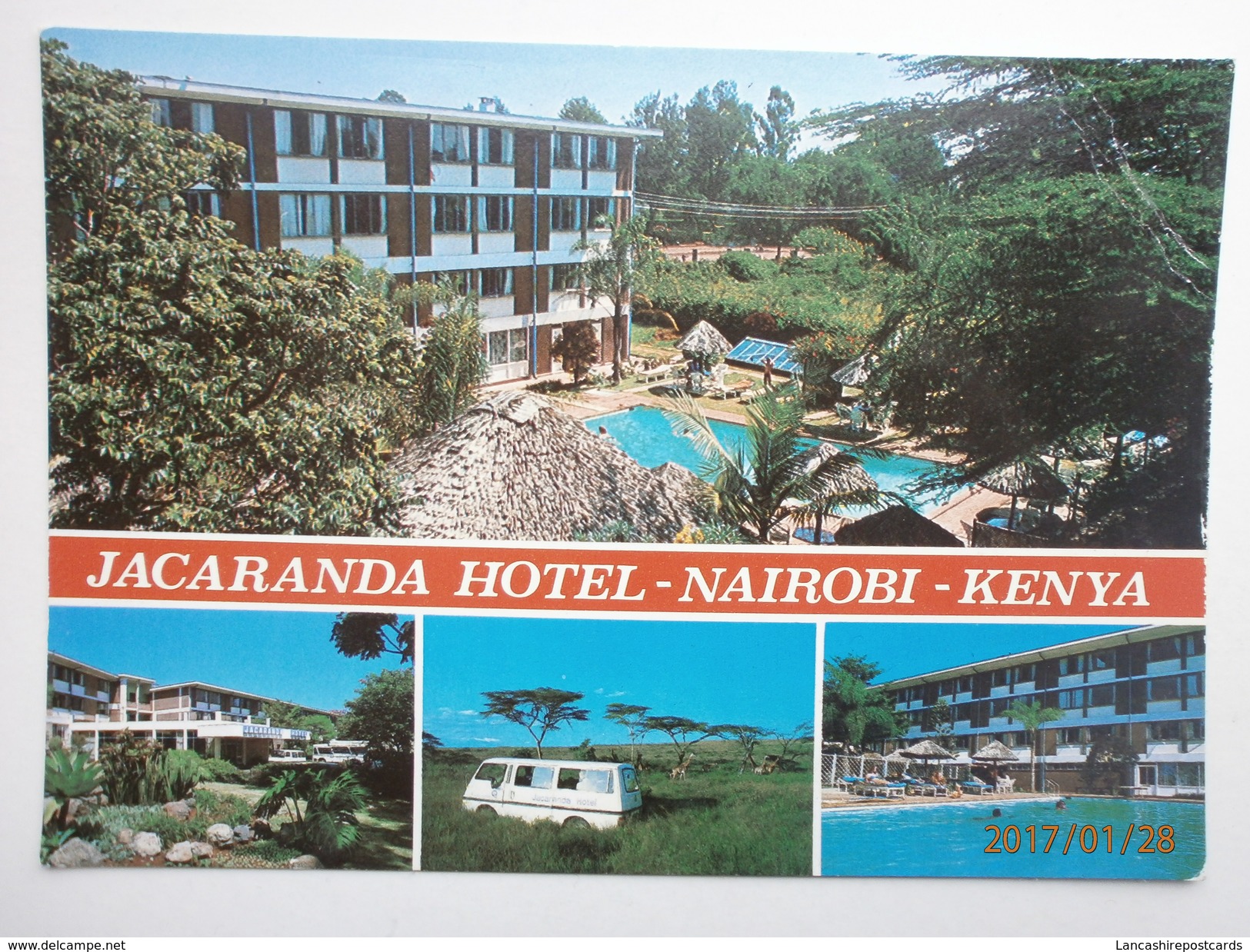 Postcard Jacaranda Hotel Chiromo Road Westlands Nairobi Kenya My Ref B2160 - Kenia