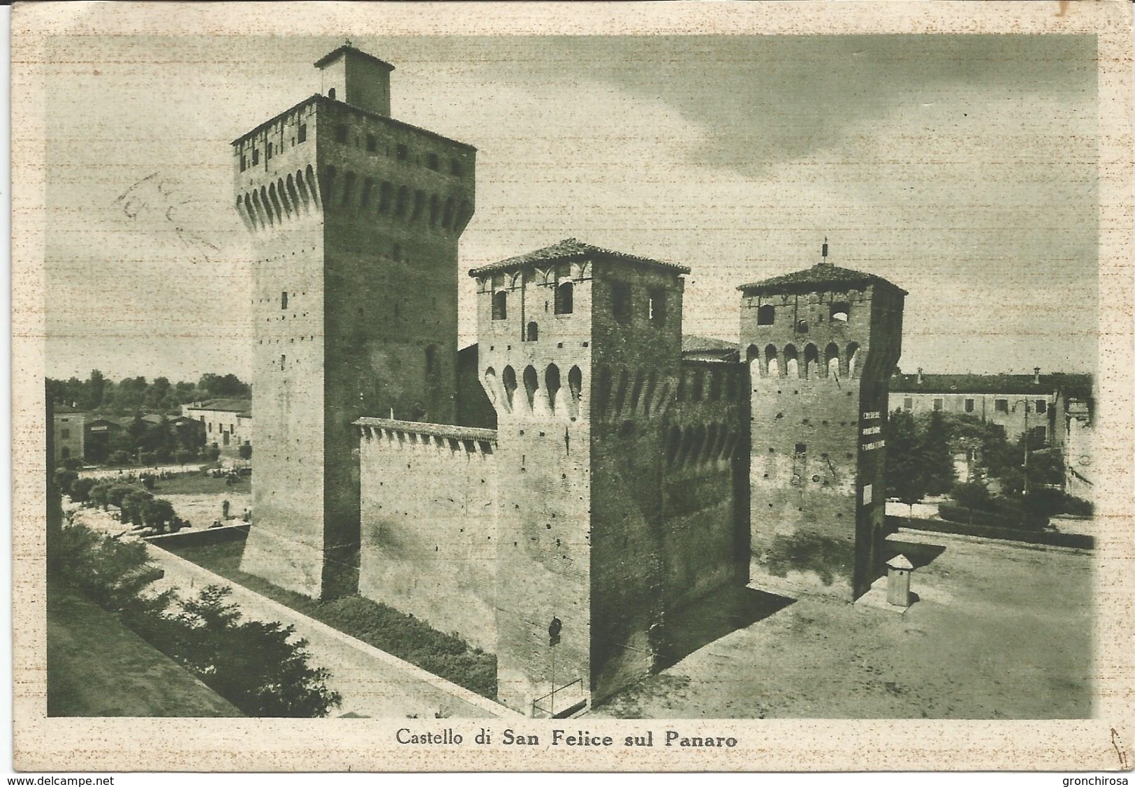 San Felice Sul Panaro, Modena, Pasqua 1946, Castello. - Modena