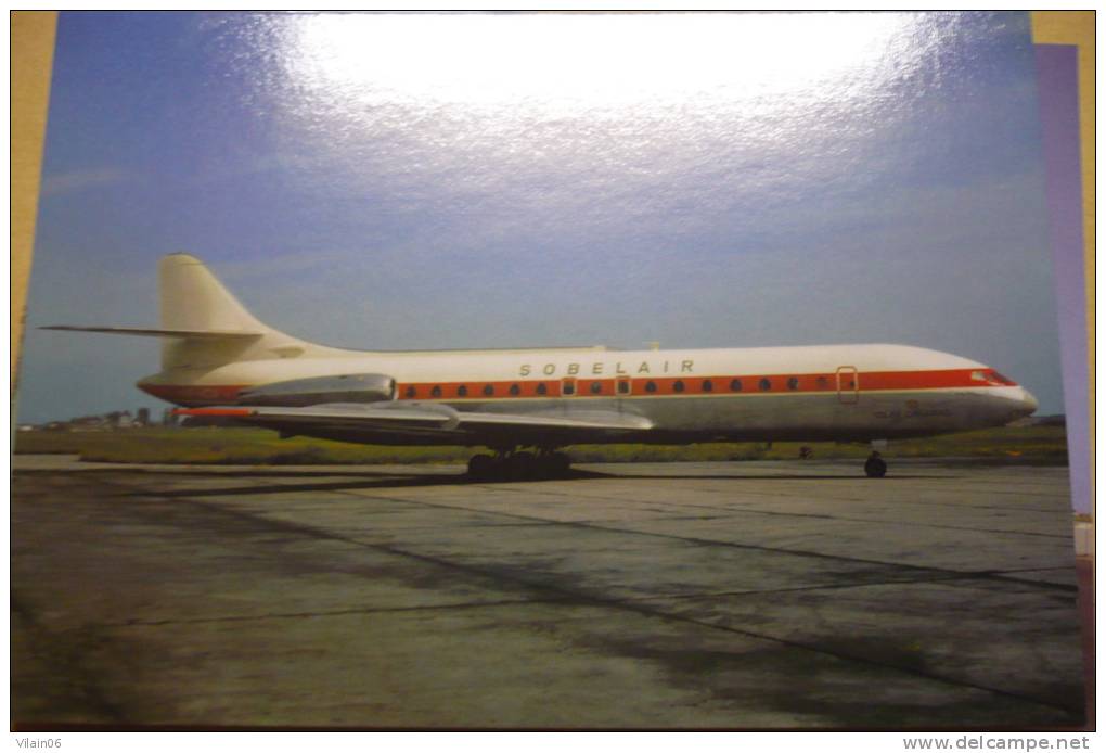 SOBELAIR  CARAVELLE 3   HB ICU   COULEUR SWISSAIR - 1946-....: Era Moderna