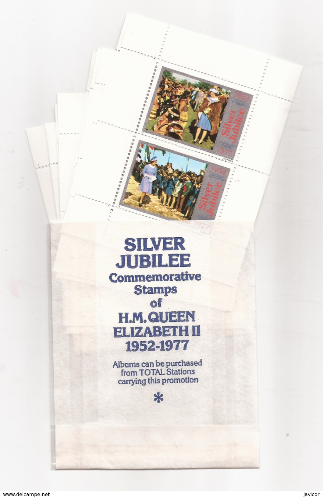 Gran Bretaña Reina Elizabeth Ii Jubileo De Plata 1977 Sello MNH** & album en muy buena condicion